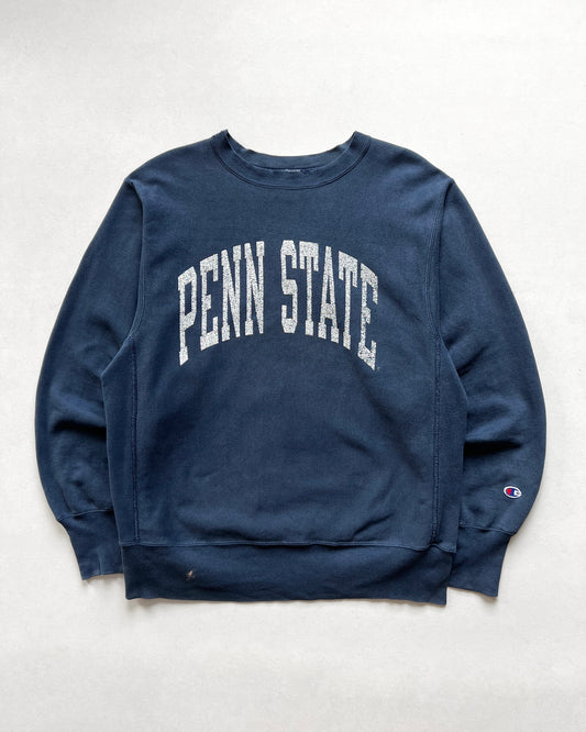 1990S CHAMPION 'PENN STATE' REVERSE WEAVE SWEATSHIRT (L)