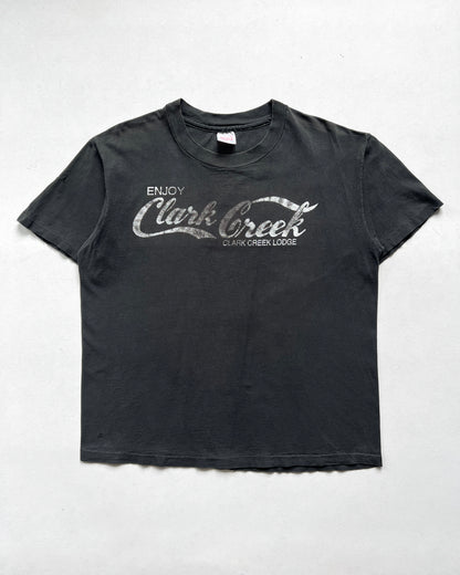 1990S FADED 'ENJOY CLARK  CREEK' SINGLE STITCH TEE (XL)