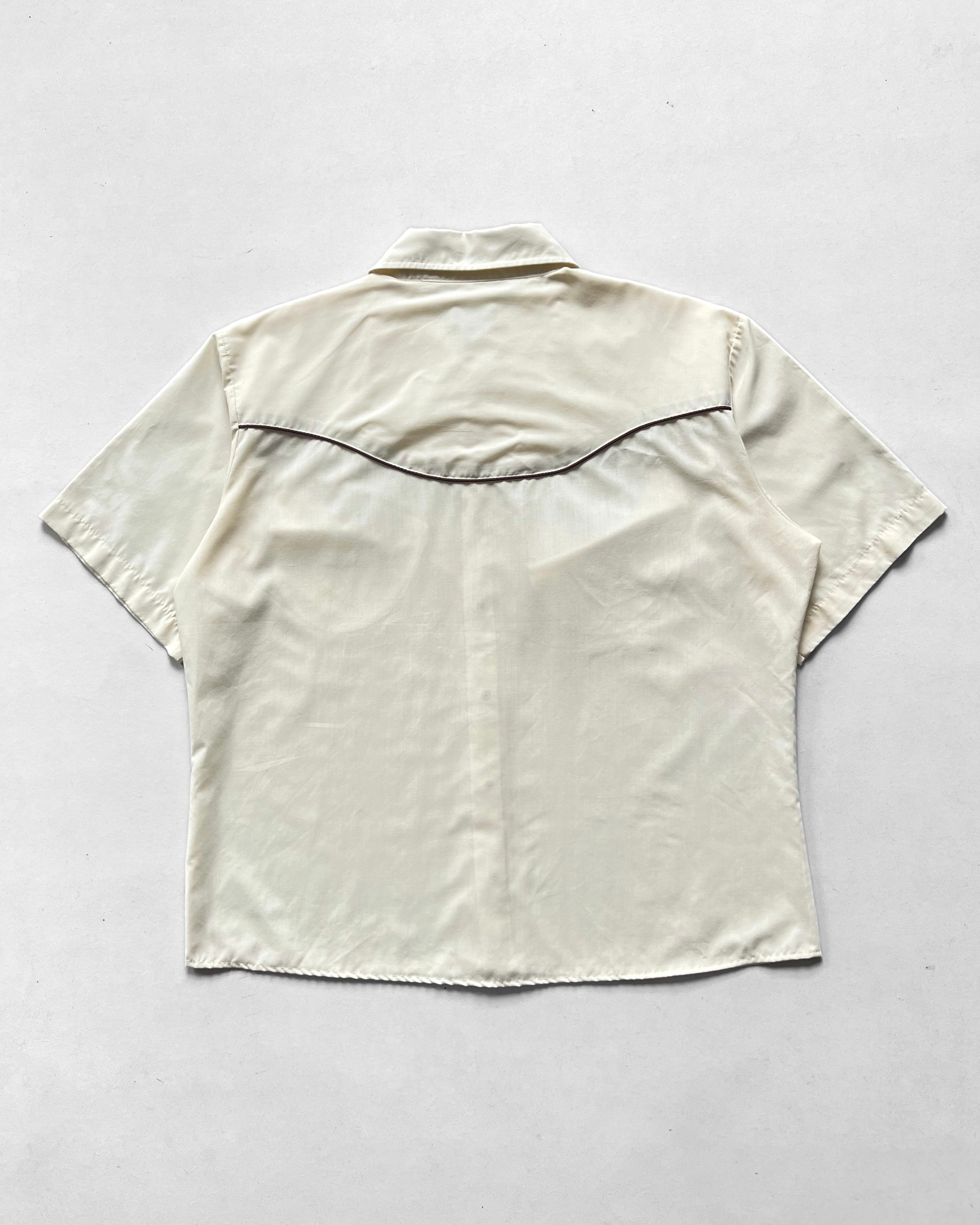 1980S COWBOY WESTERN SHIRT (L)