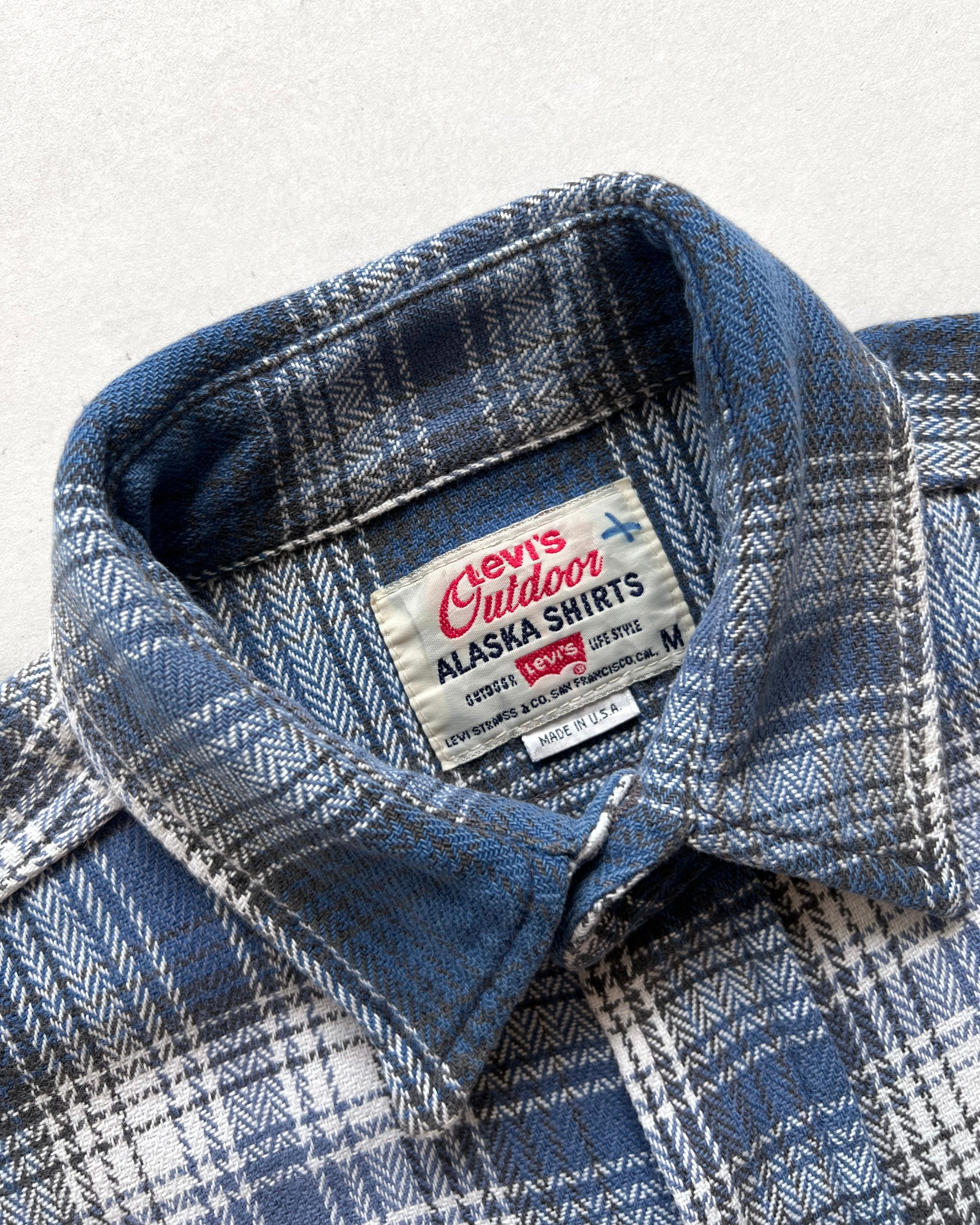 1990S LEVI'S OUTDOOR ALASKA FLANNEL SHIRT (M)