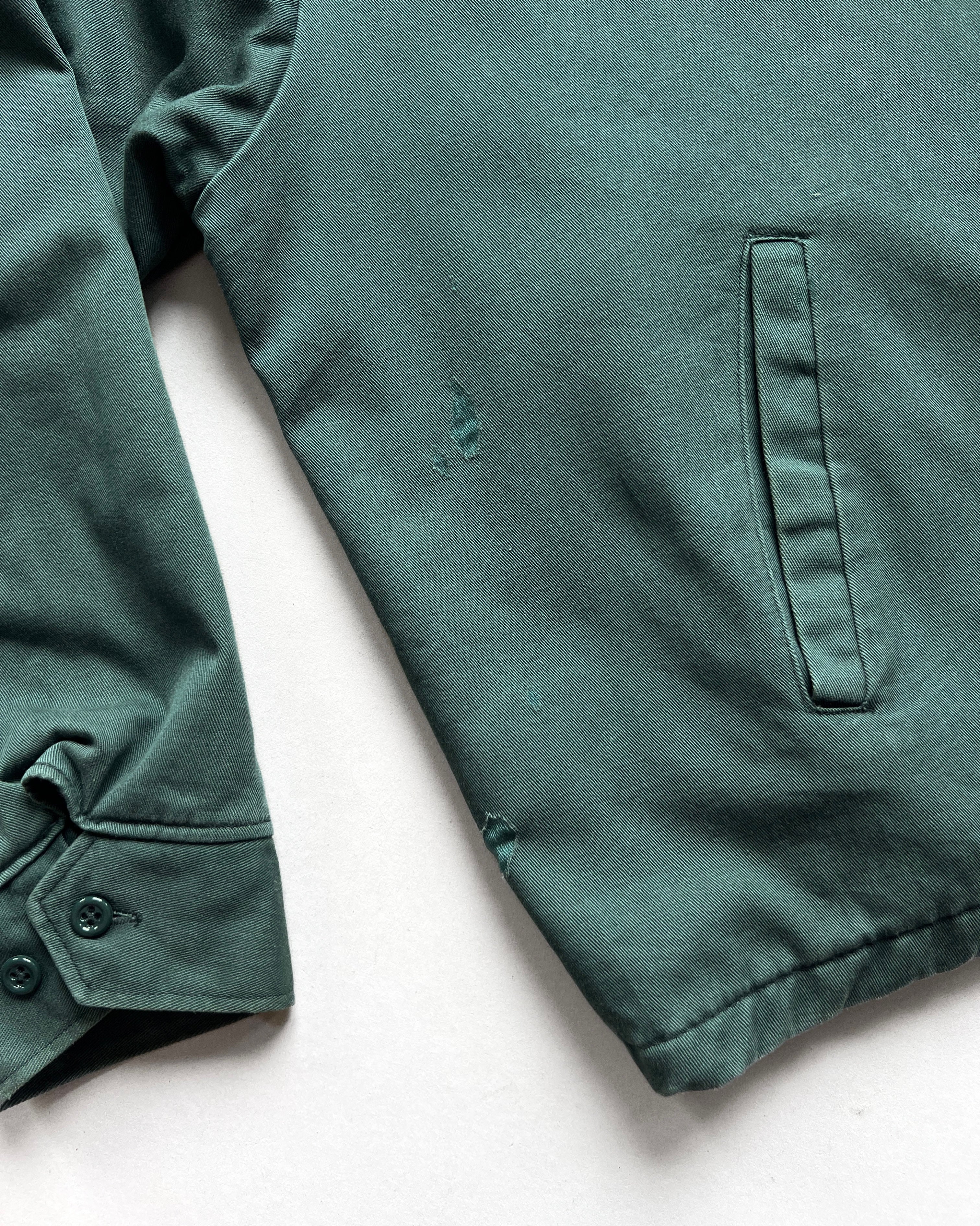 1970S KING KOLE PATCHED HARRINGTON JACKET (L)