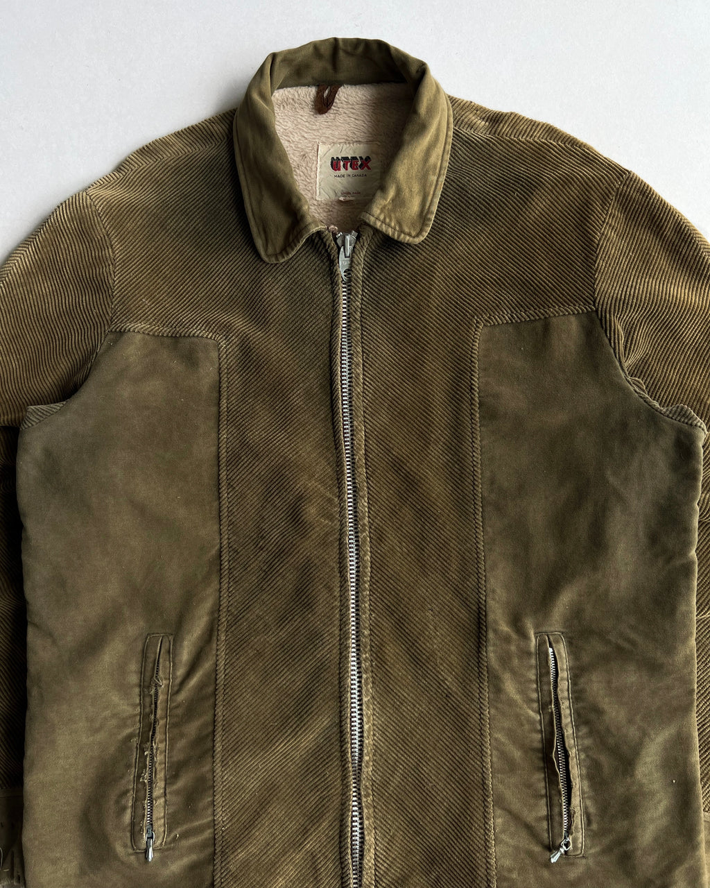 1960S UTEX CORDUROY WORK JACKET (M/L)