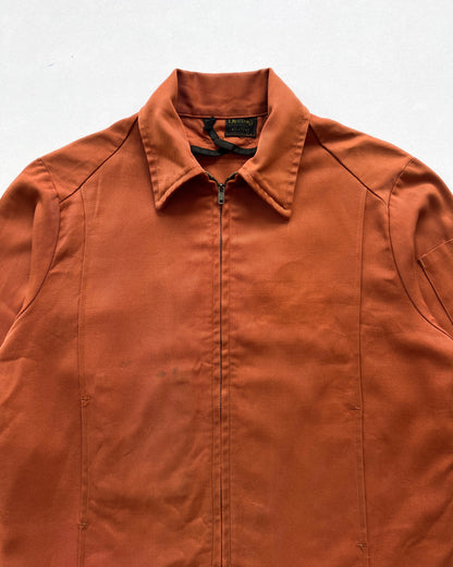 1960S UNITOG 'JOS. SCHLITZ BREWCING CO.' GABARDINE JACKET (L)