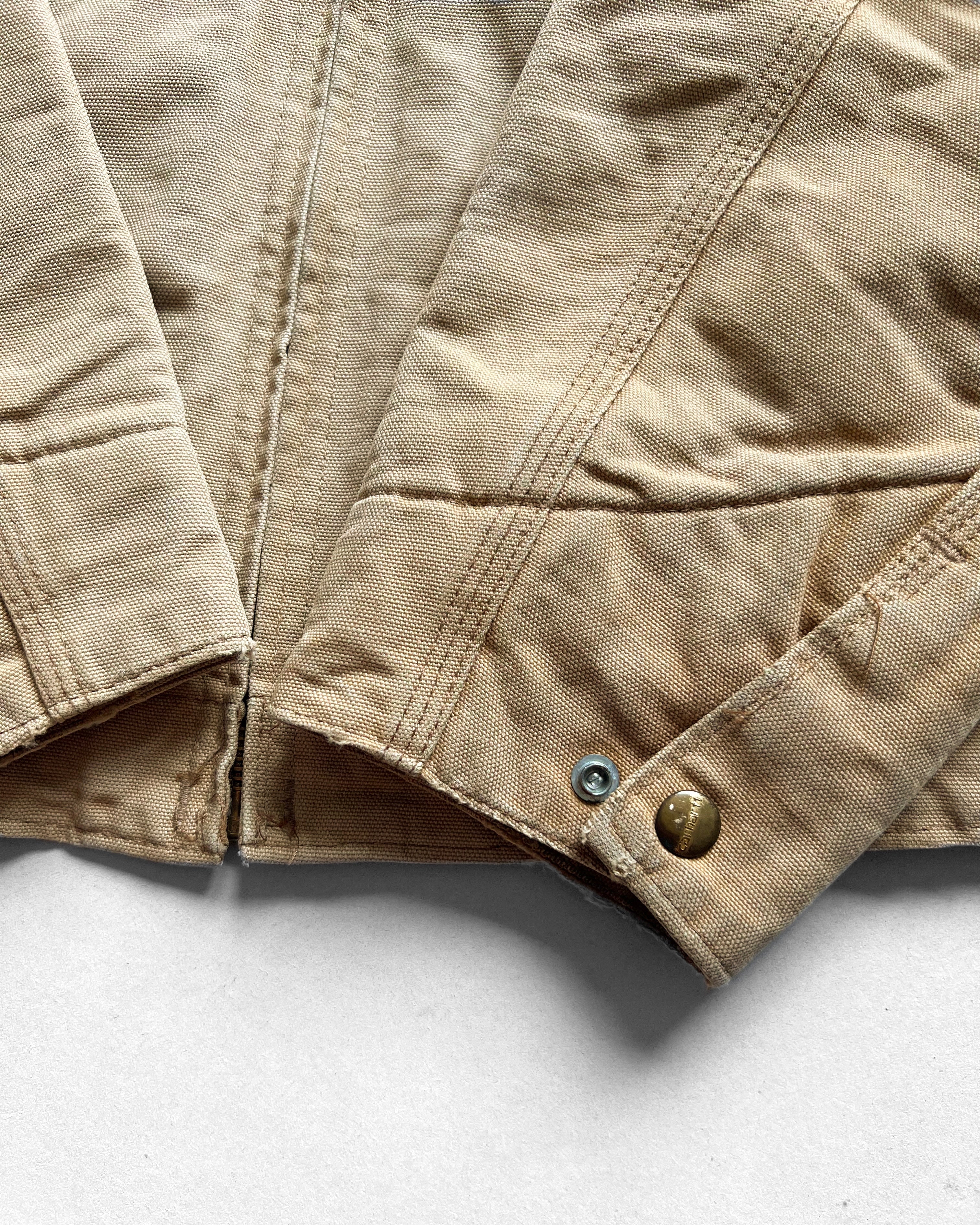1980S SUN FADED CARHARTT DETROIT WORK JACKET (L)