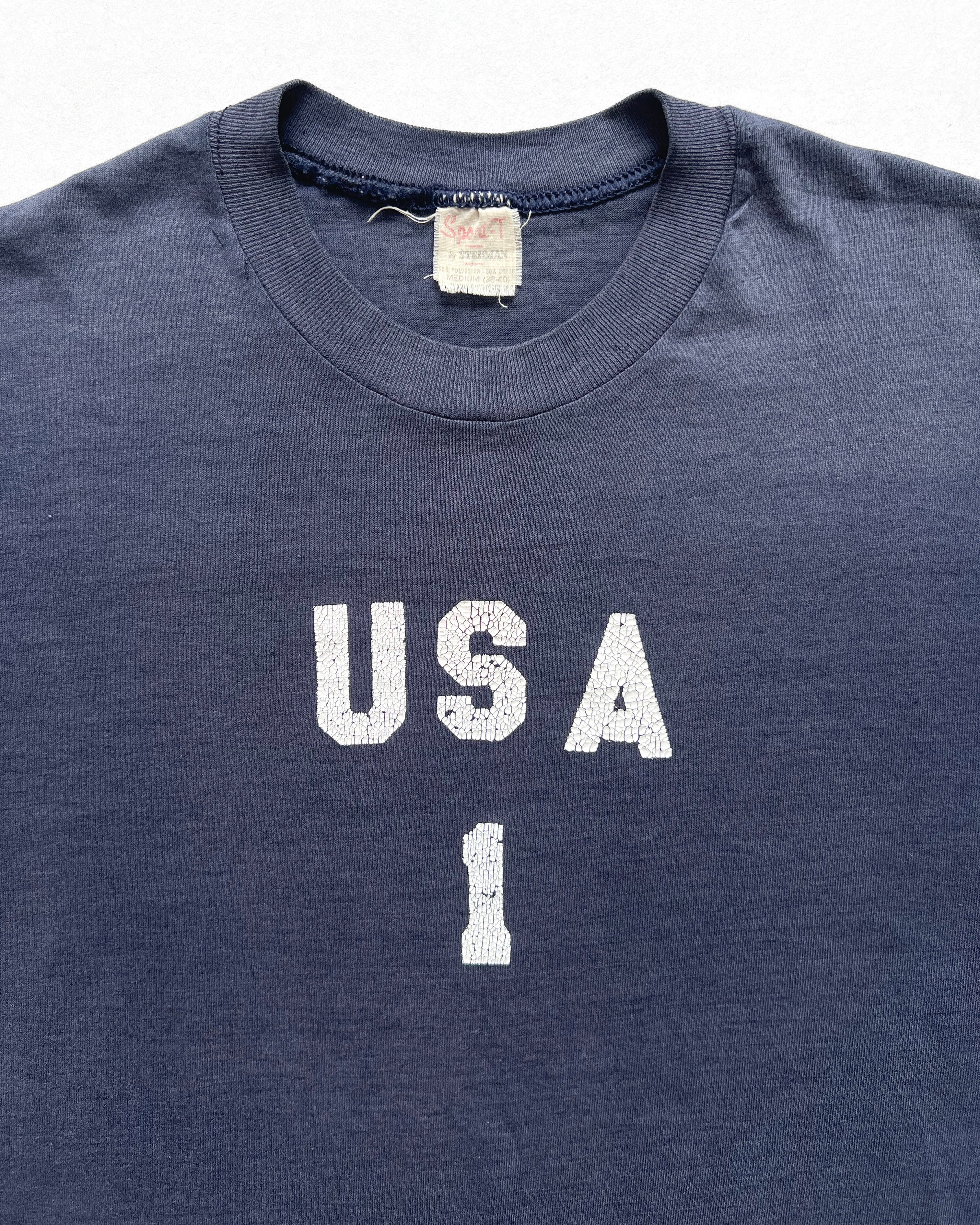 1970S 'USA 1' SINGLE STITCH TEE (M)