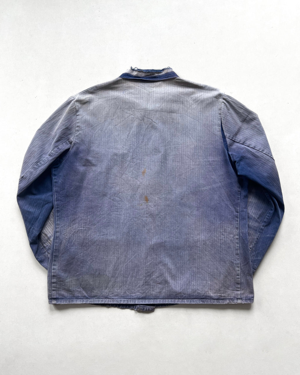 1980S SUN FADED GERMAN HBT WORK JACKET (XL)