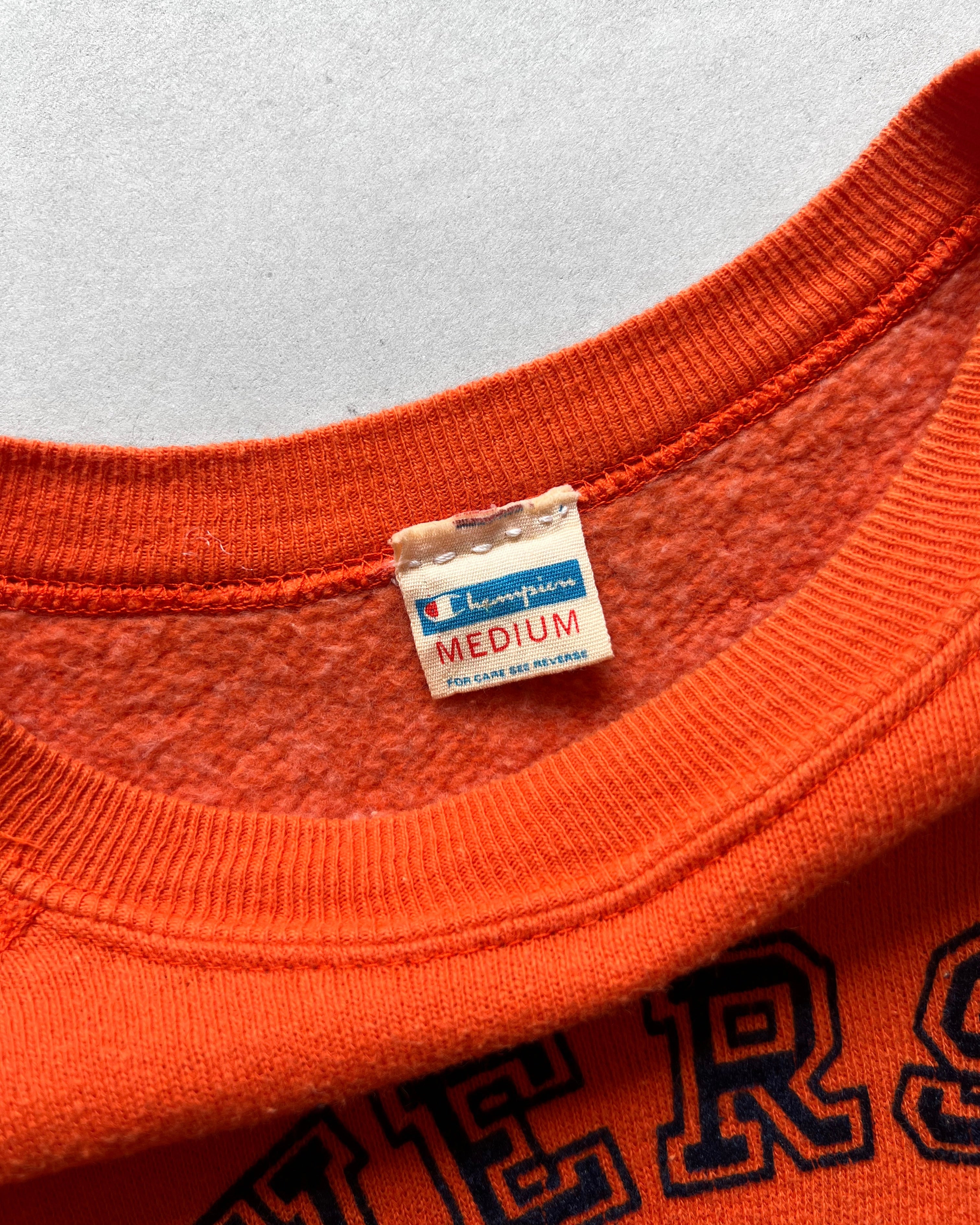 1970S CHAMPION 'UNIVERSITY OF ILLINOIS' SWEATSHIRT (M)