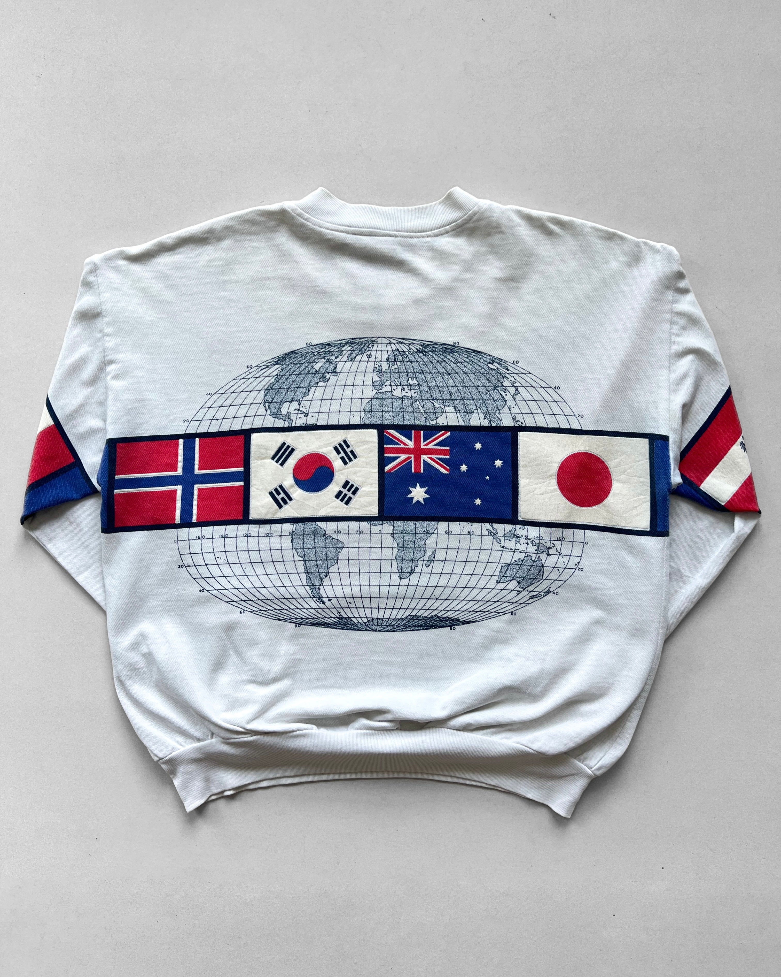 1980S WORLD PEACE LONG SLEEVES TEE (XL)