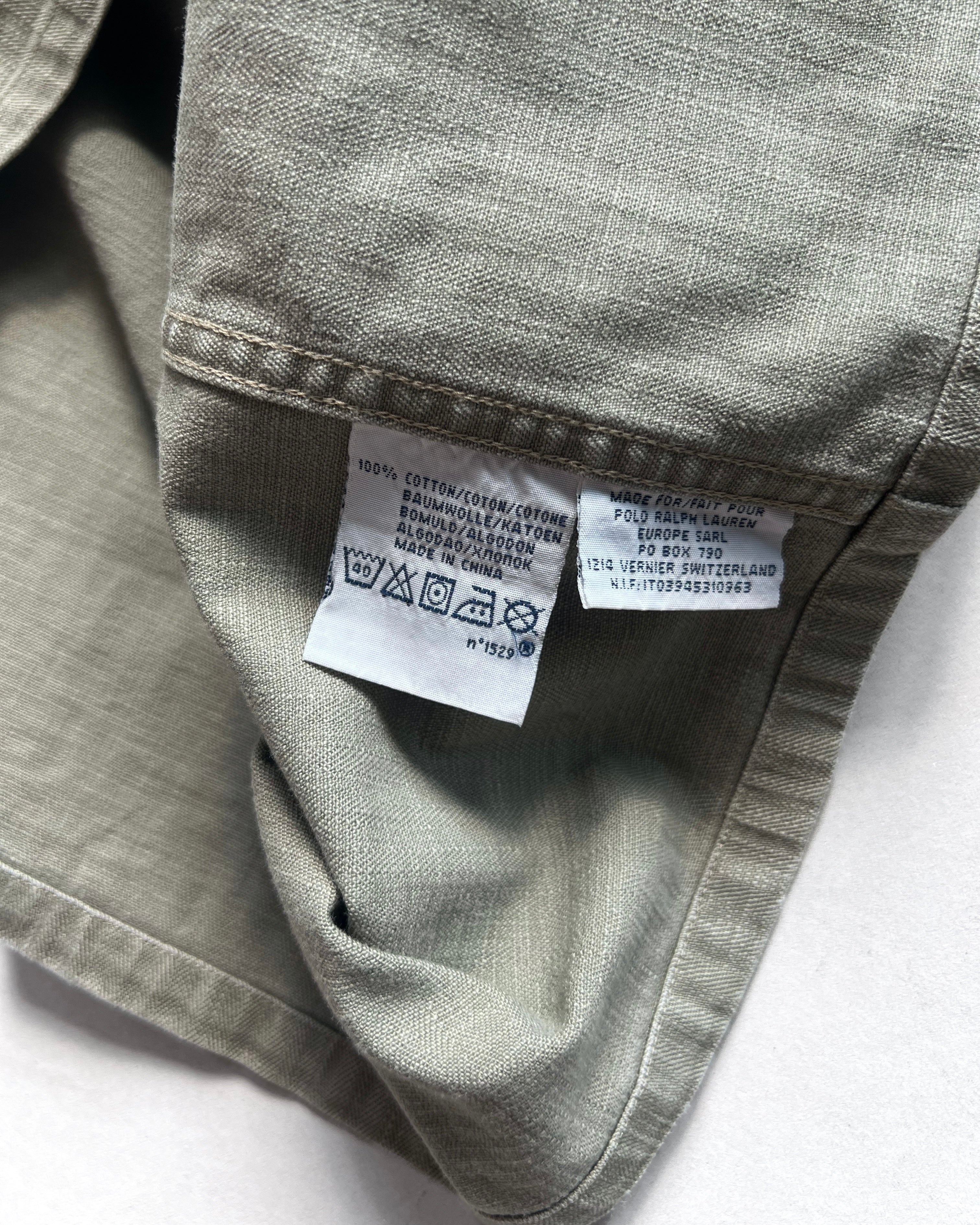 1990S POLO RALPH LAUREN P-44 HBT US ARMY JACKET (M)