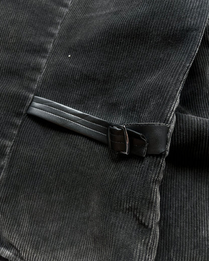 1950S SCHUTTERSVELD CORDUROY DOUBLE BREASTED WORK JACKET (L)