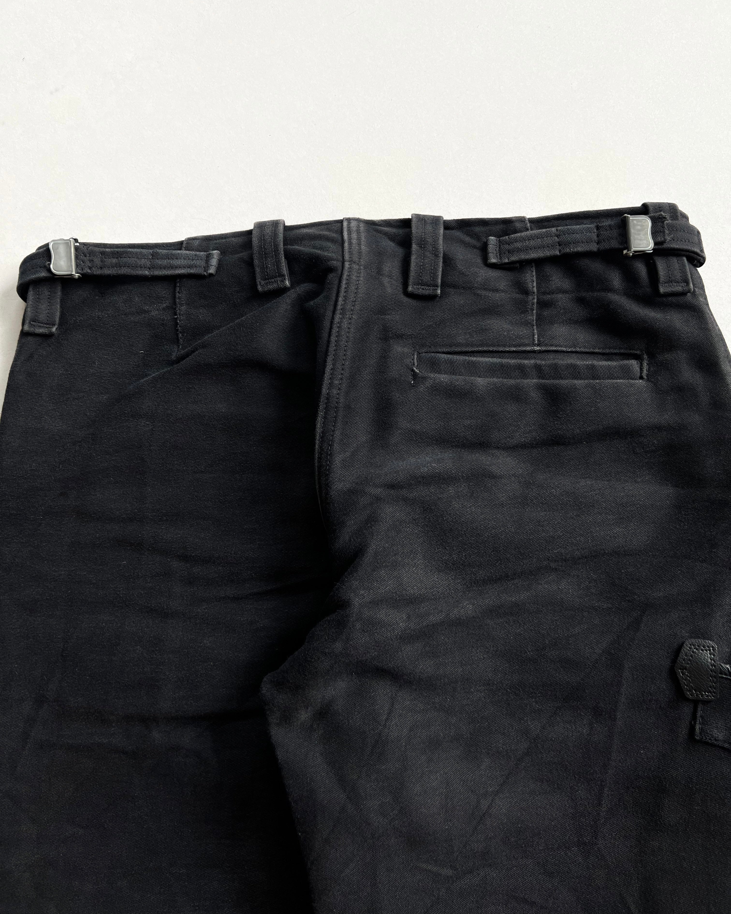 1990S MOLESKIN GERMAN BOOTCUT WORK PANTS (30-32)