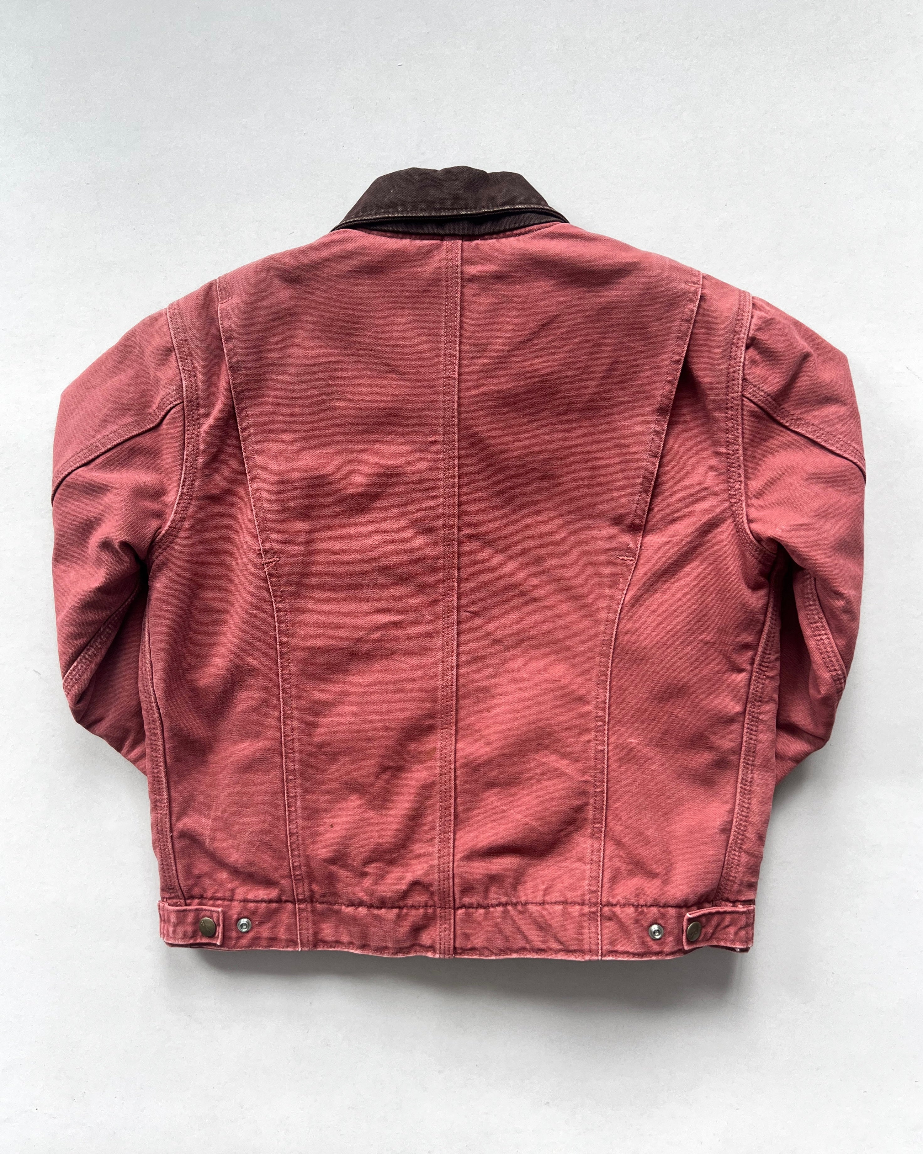 2000S SALMON PINK CARHARTT DETROIT JACKET (S)