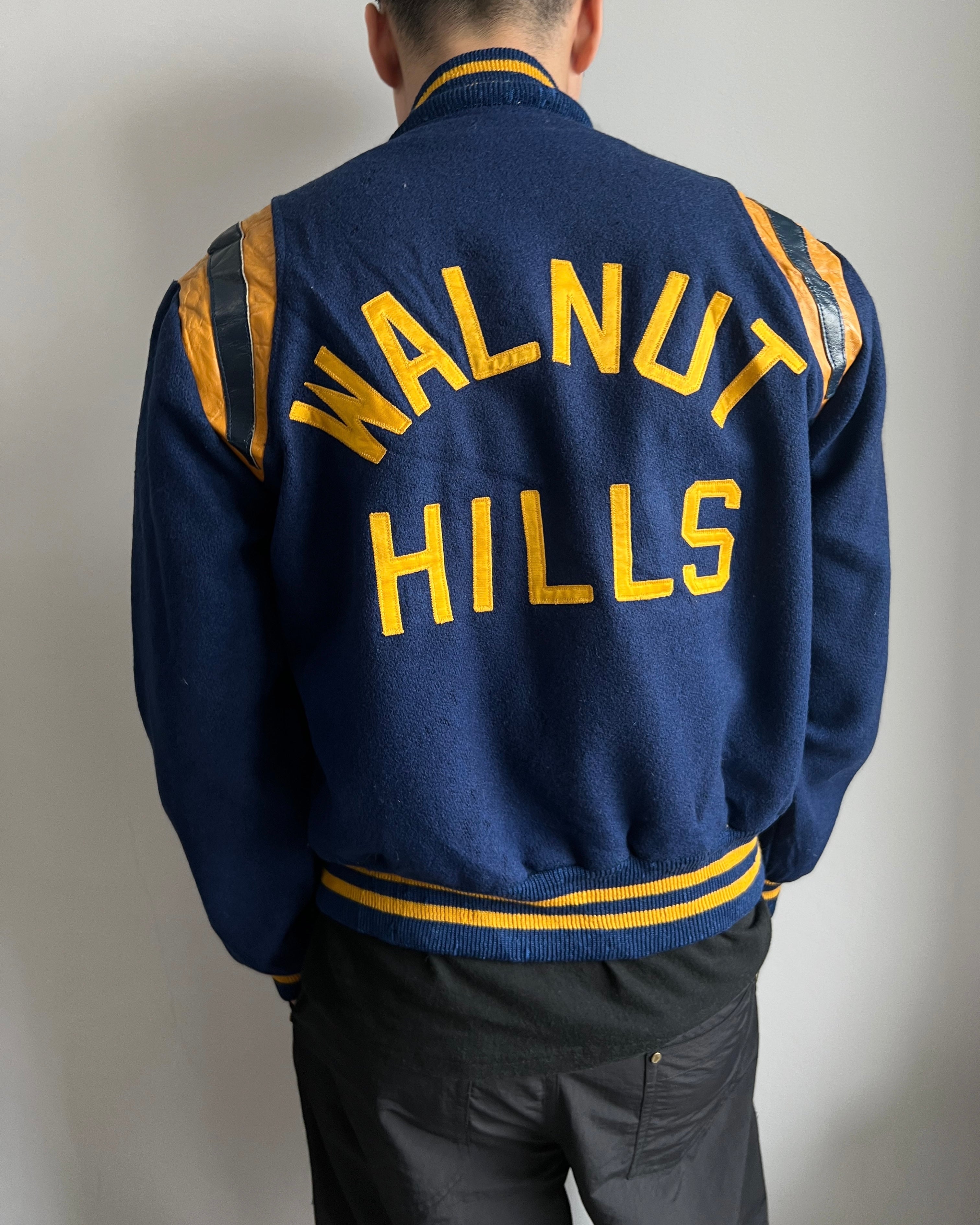 1978 'WALNUT HILLS' WOOL VARSITY JACKET (M)