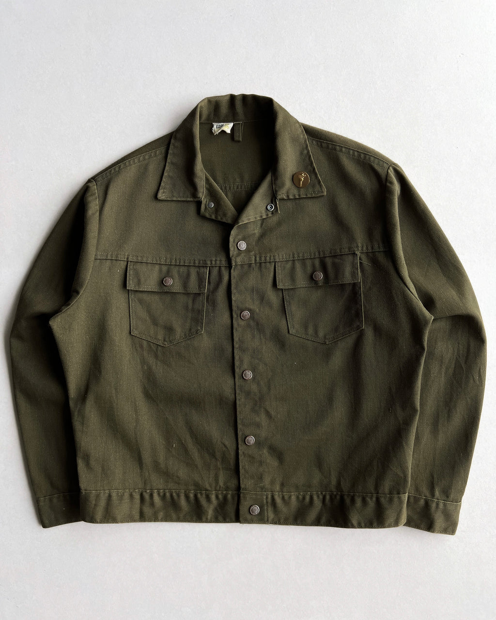 1960S SEARS BUTTON-UP WORK JACKET (L)