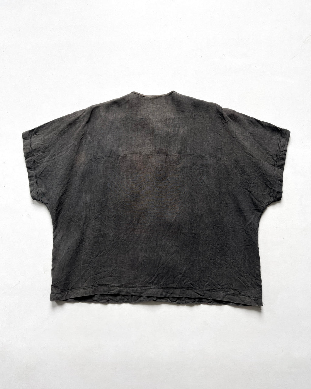 1970S ISSEY MIYAKE BOXY LINEN SHIRT/JACKET (9)