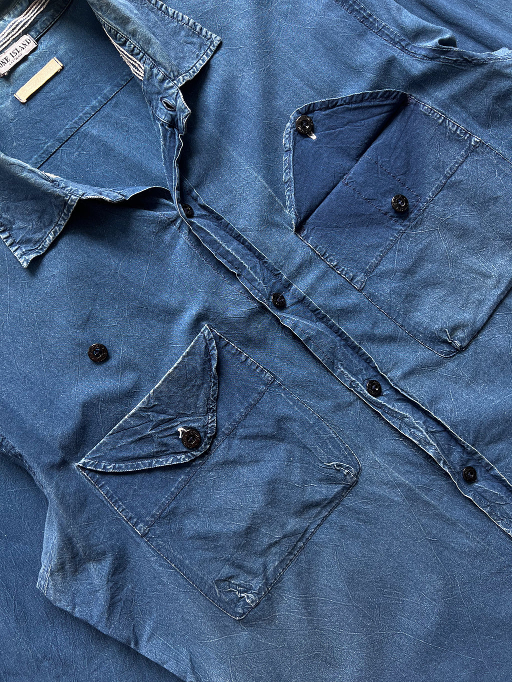 2010 SPRING/SUMMER STONE ISLAND UTILITY SHIRT (M)