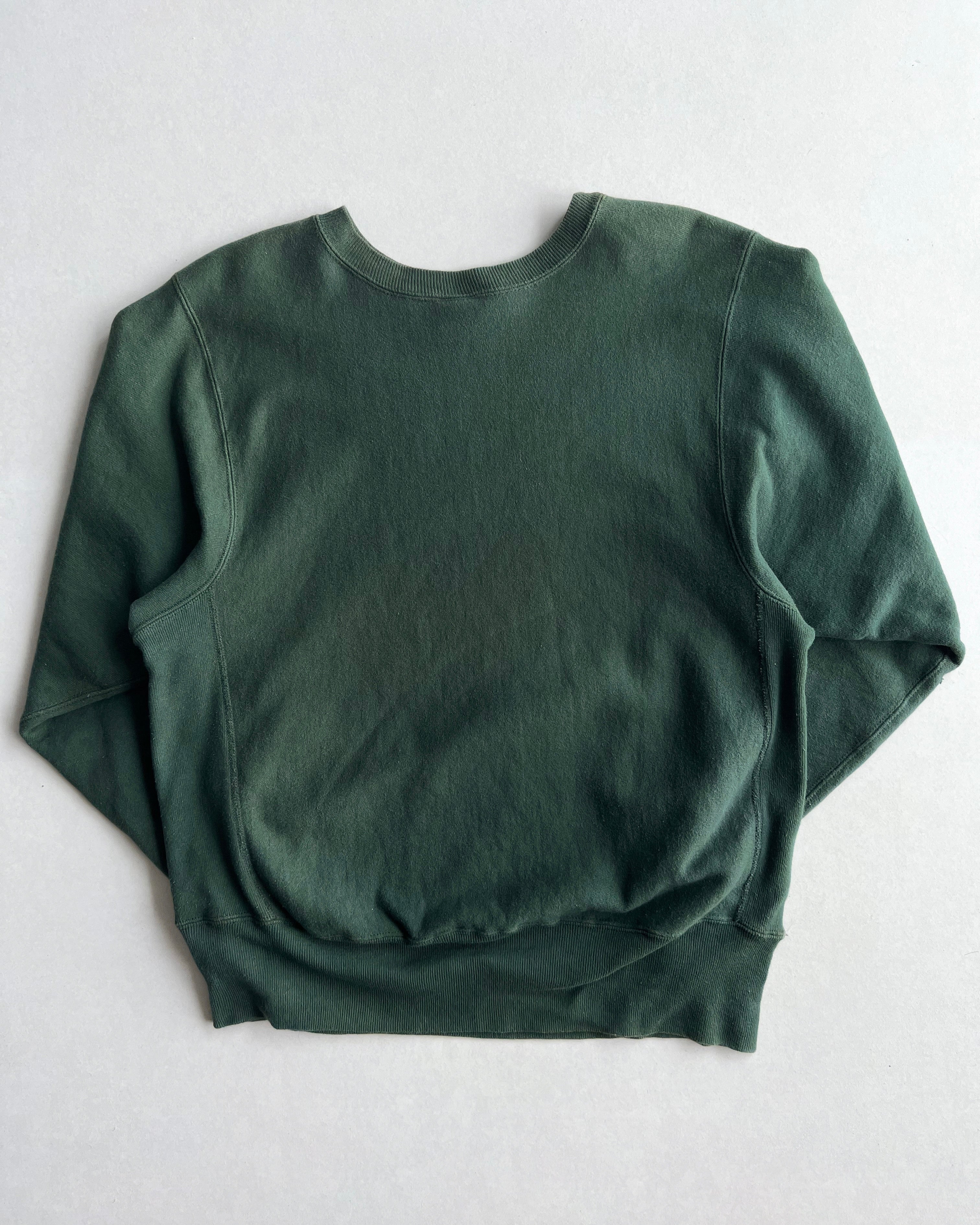 1990S SUN FADED CHAMPION REVERSE WEAVE LOGO SWEATSHIRT (M)