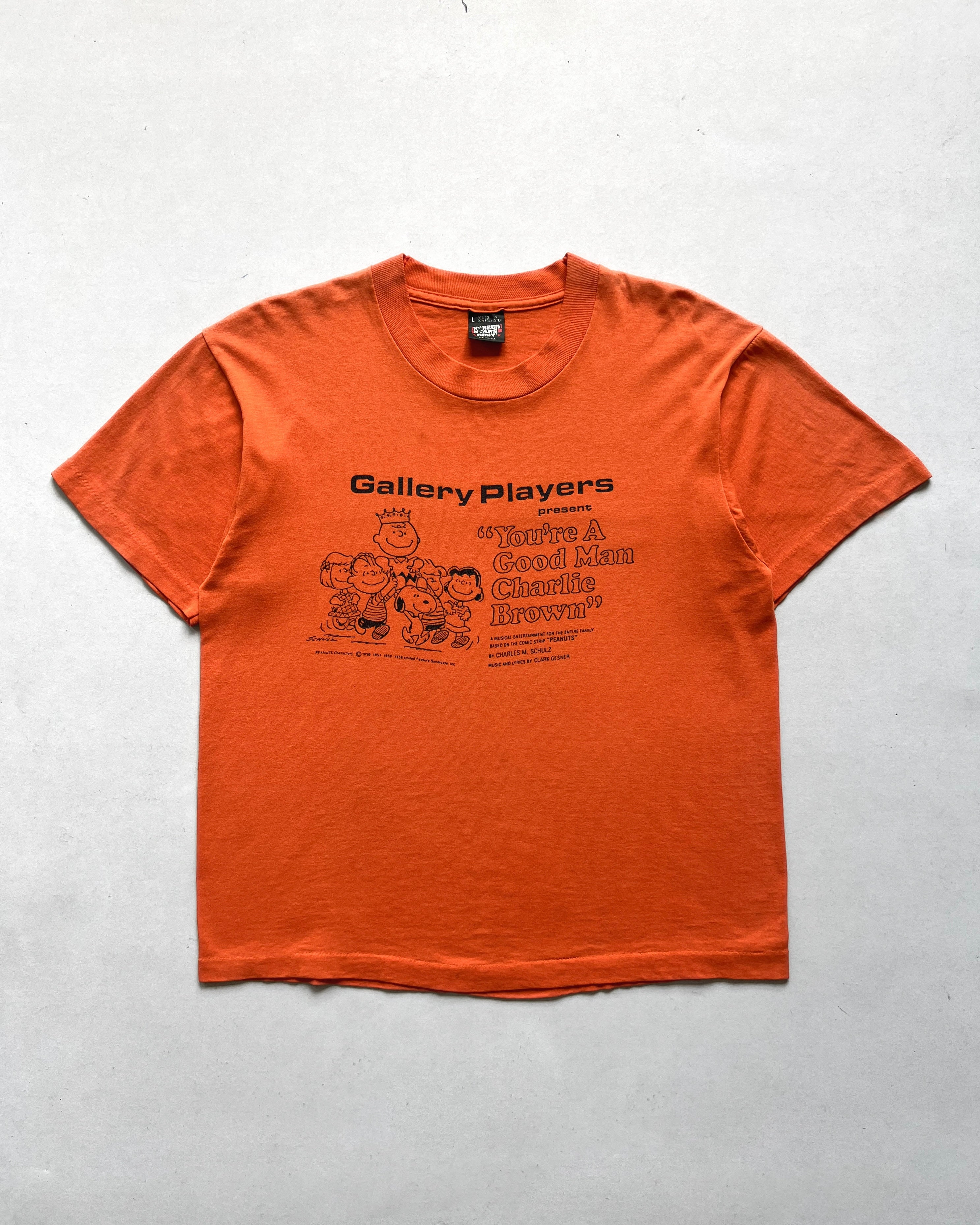1990S 'SNOOPY CHARLIE BROWN PEANUTS FAMILY' TEE (L)