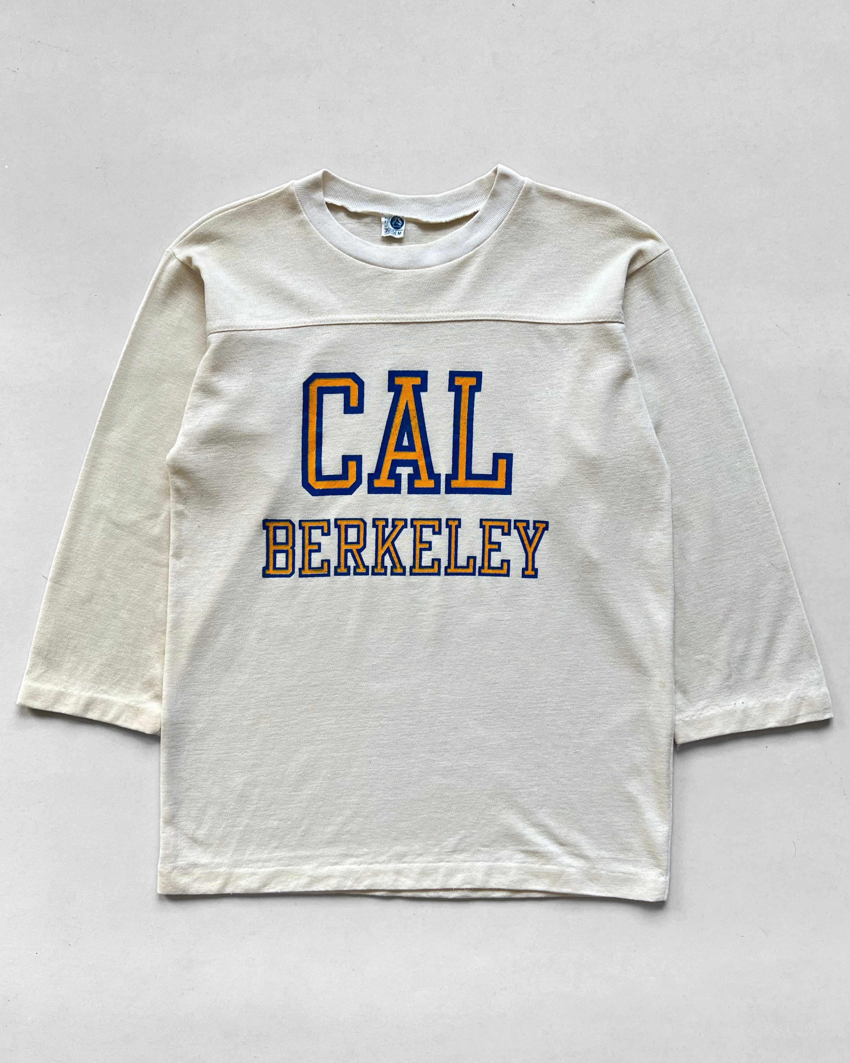 1980S 'CAL BERKELEY' QUARTER SLEEVES TEE (M)