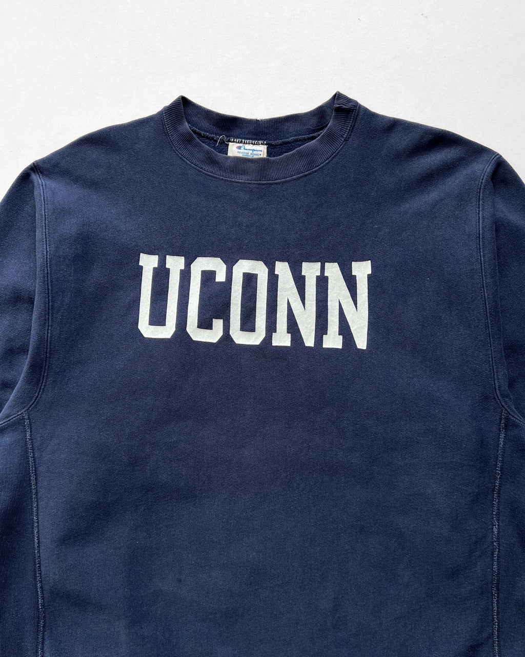 1980S CHAMPION 'UCONN' REVERSE WEAVE SWEATSHIRT (XXL)