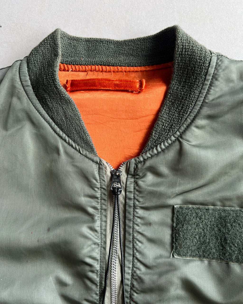 1970S MA-1 US ARMY FLIGHT JACKET (L)