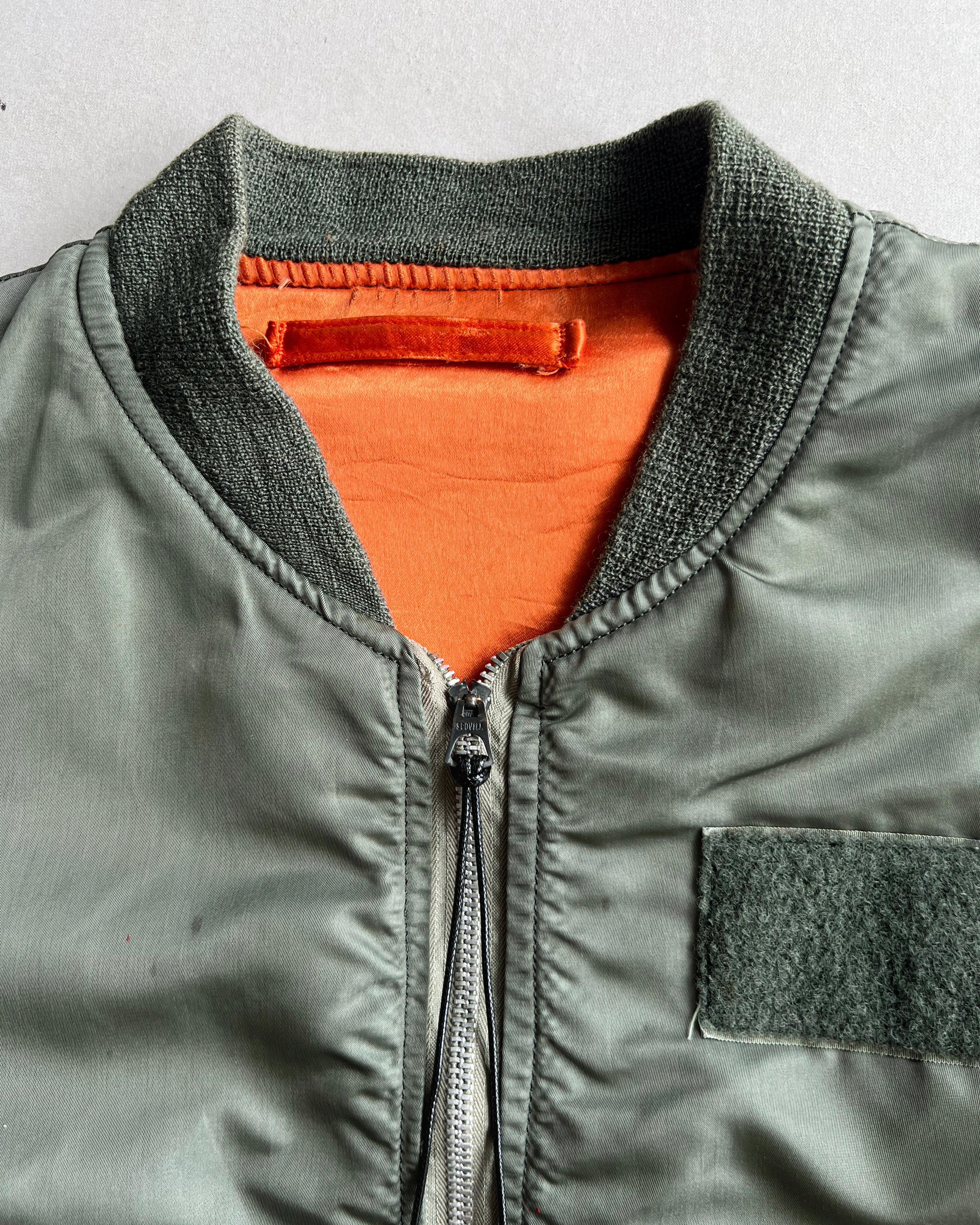 1970S MA-1 US ARMY FLIGHT JACKET (L)