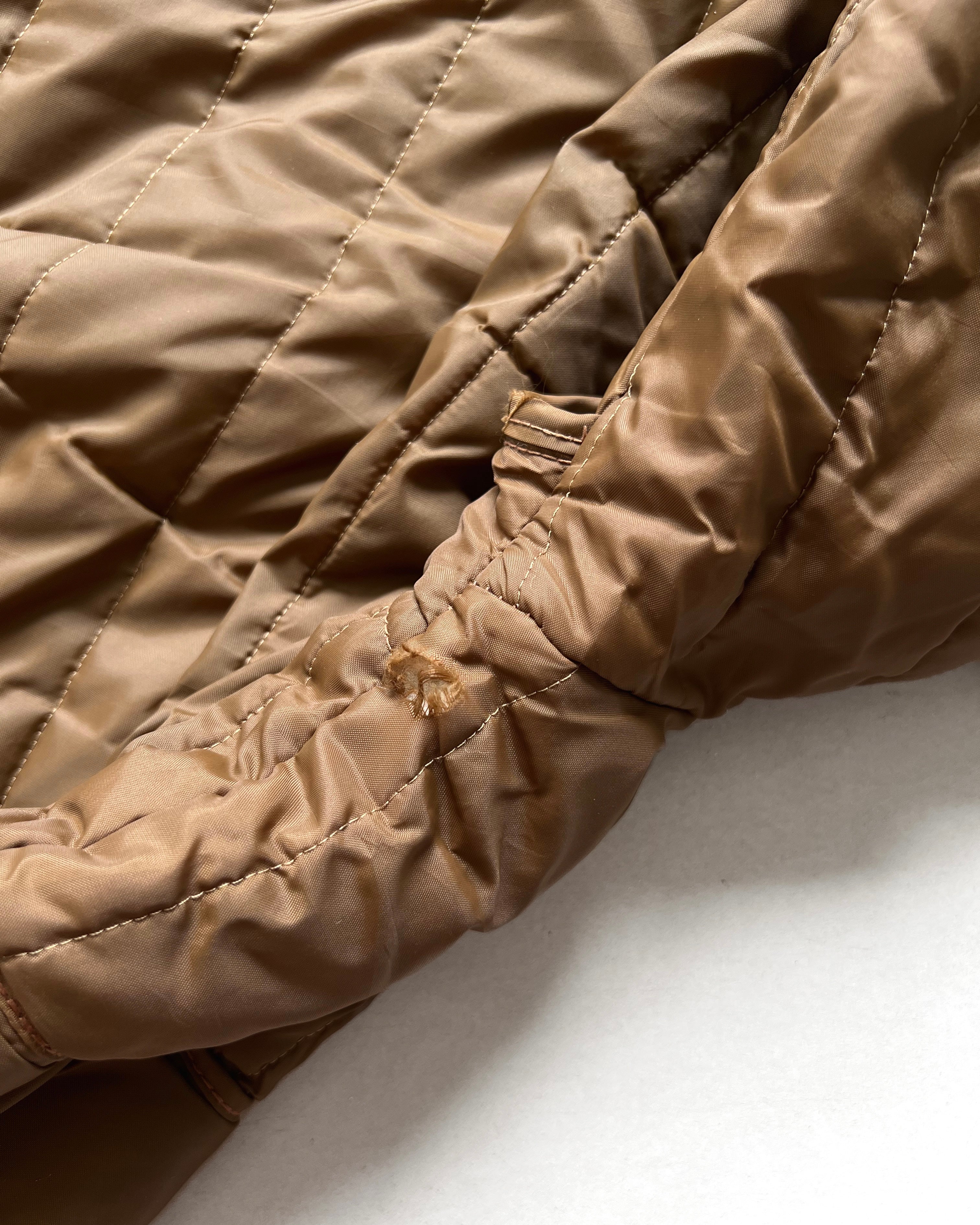 1960S QUILTED NYLON LINER JACKET (L)