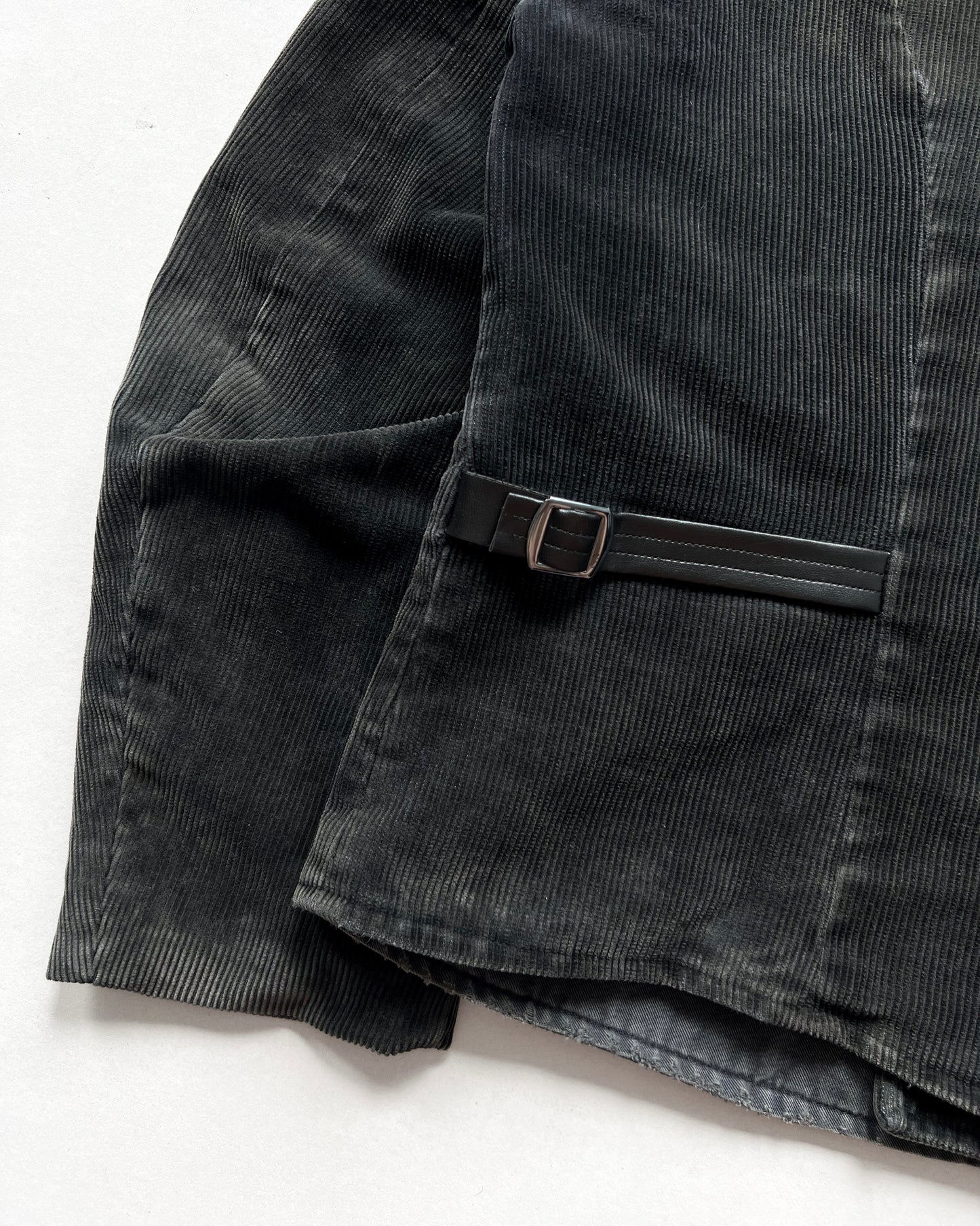 1950S SCHUTTERSVELD CORDUROY DOUBLE BREASTED WORK JACKET (L)