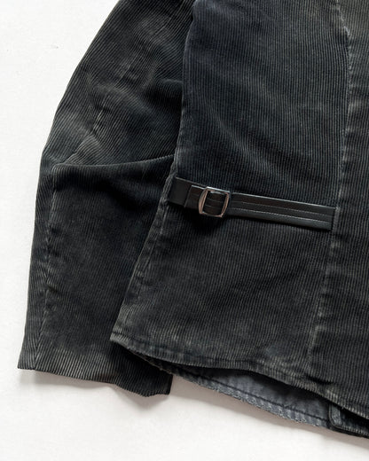 1950S SCHUTTERSVELD CORDUROY DOUBLE BREASTED WORK JACKET (L)