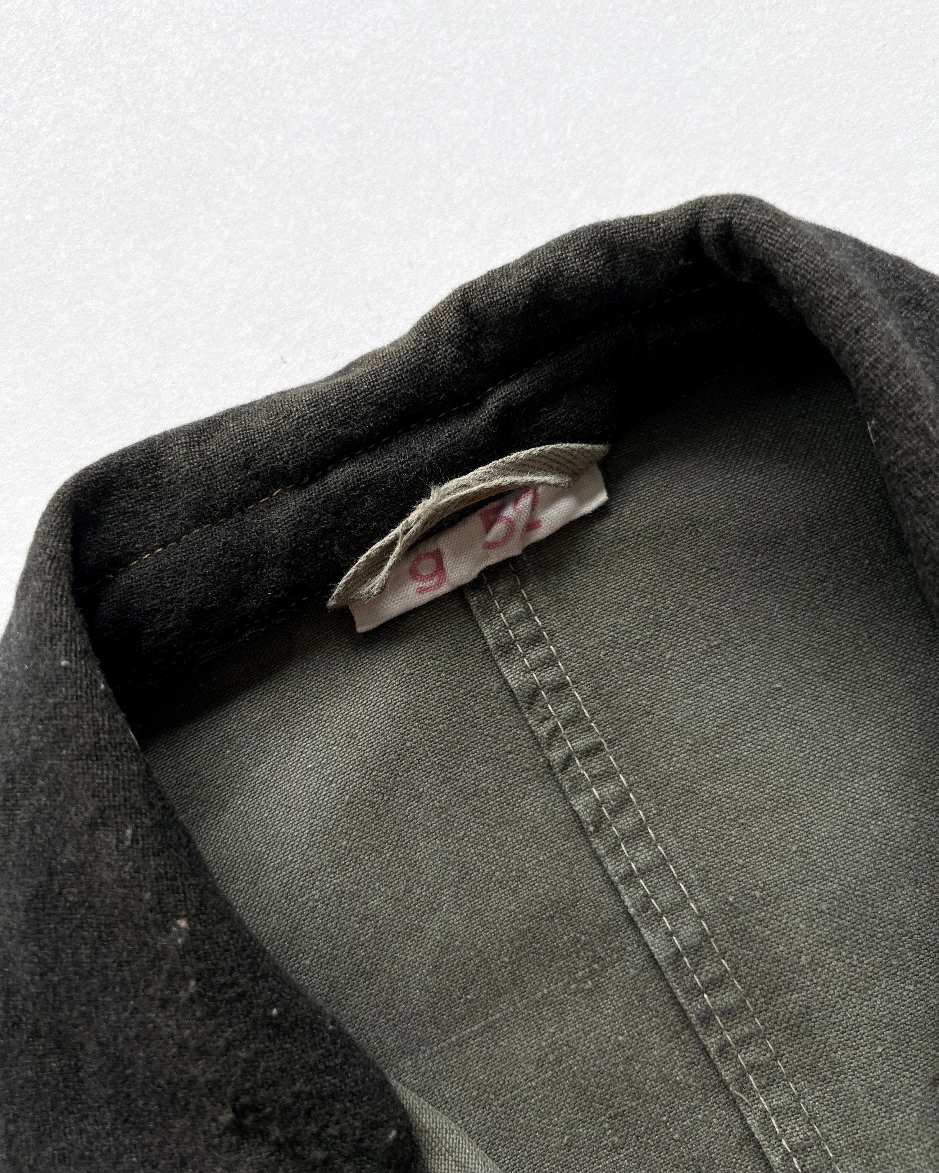 1960S EAST GERMANY G52 ARMY CANVAS JACKET (L)