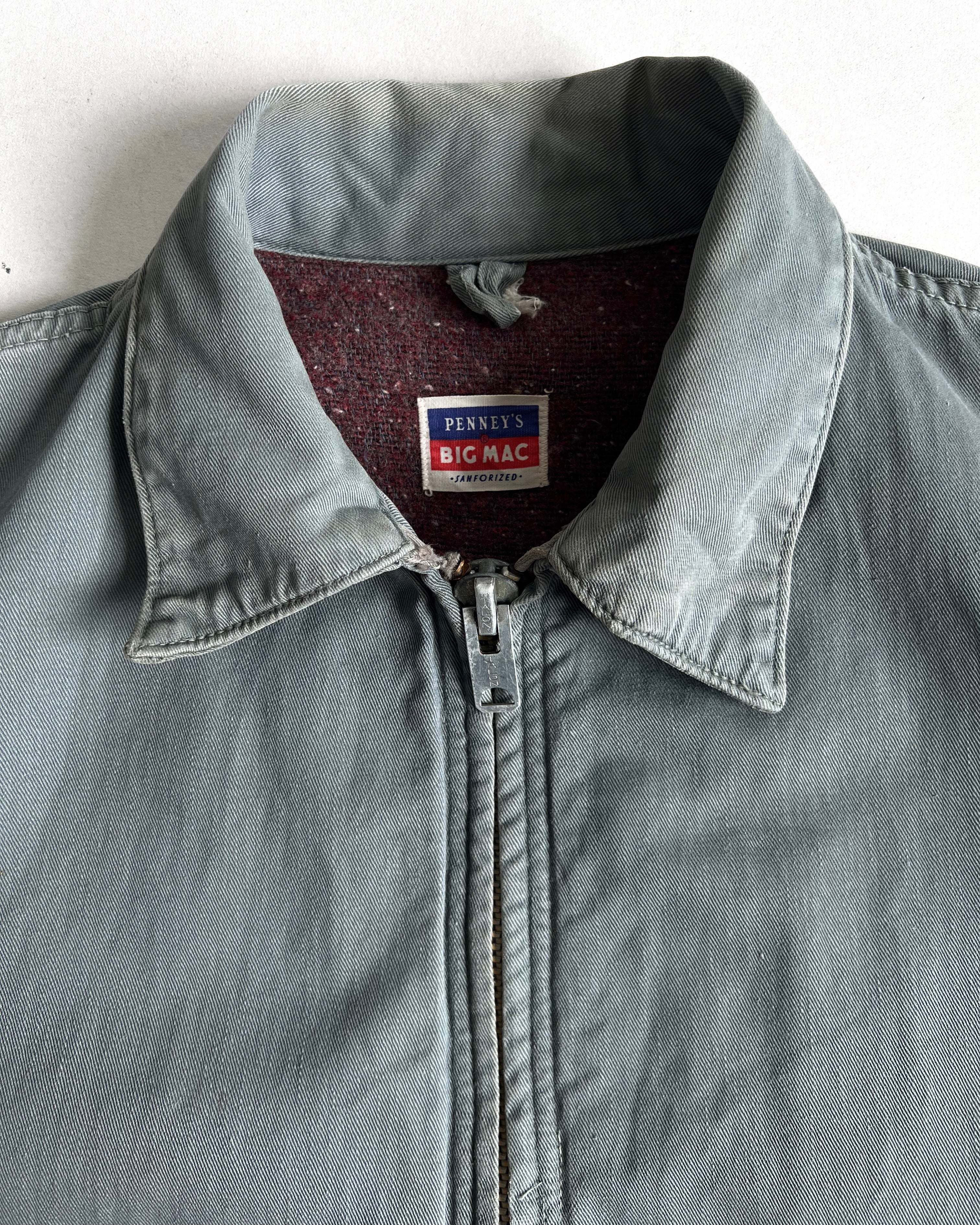 1960S PENNEY'S BIG MAC SANFORIZED WORK JACKET (L)