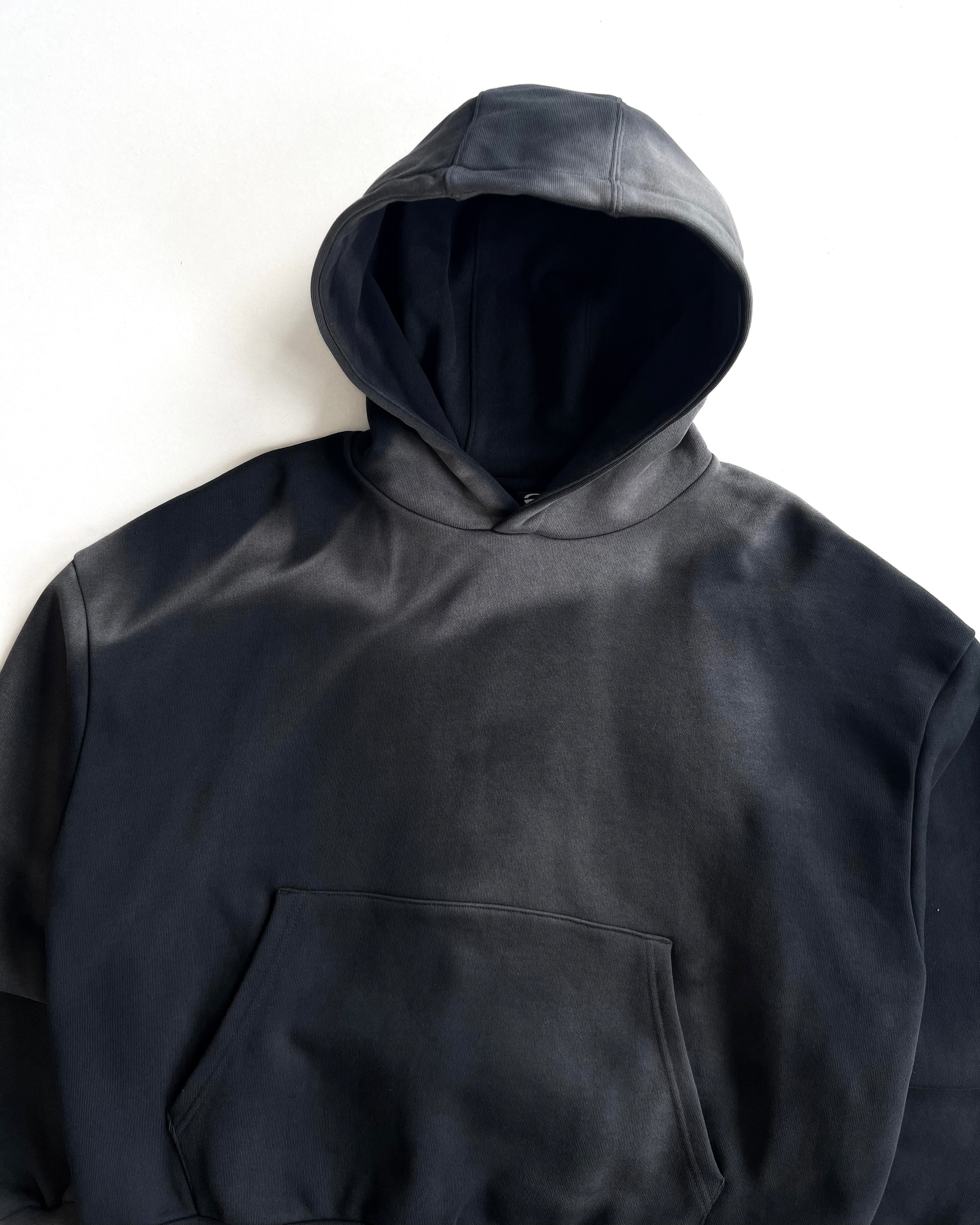 EXG SUN FADED HEAVYWEIGHT FRENCH TERRY EVERYDAY HOODIE (L)