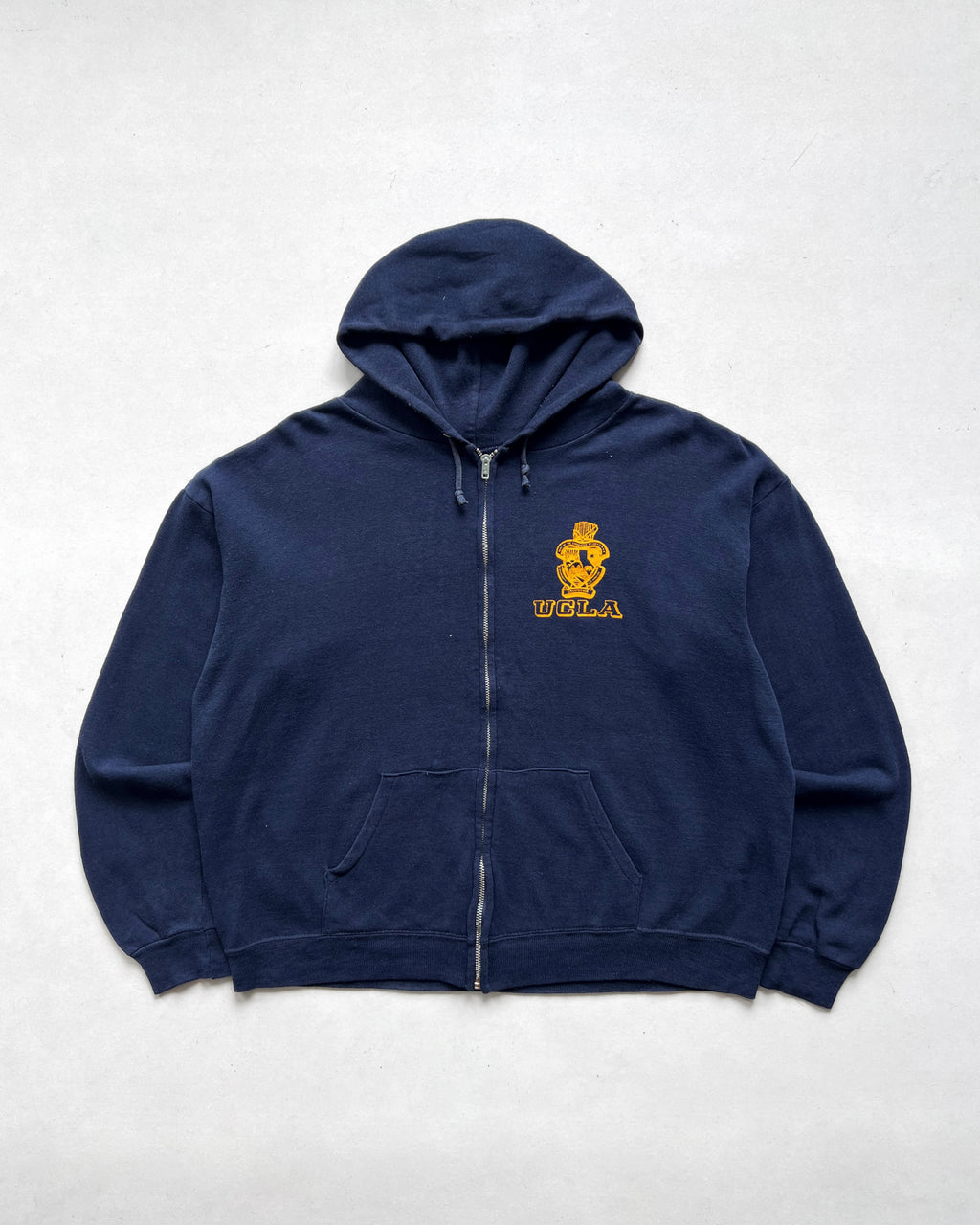 1970S 'UCLA' ZIP-UP HOODIE (XL)