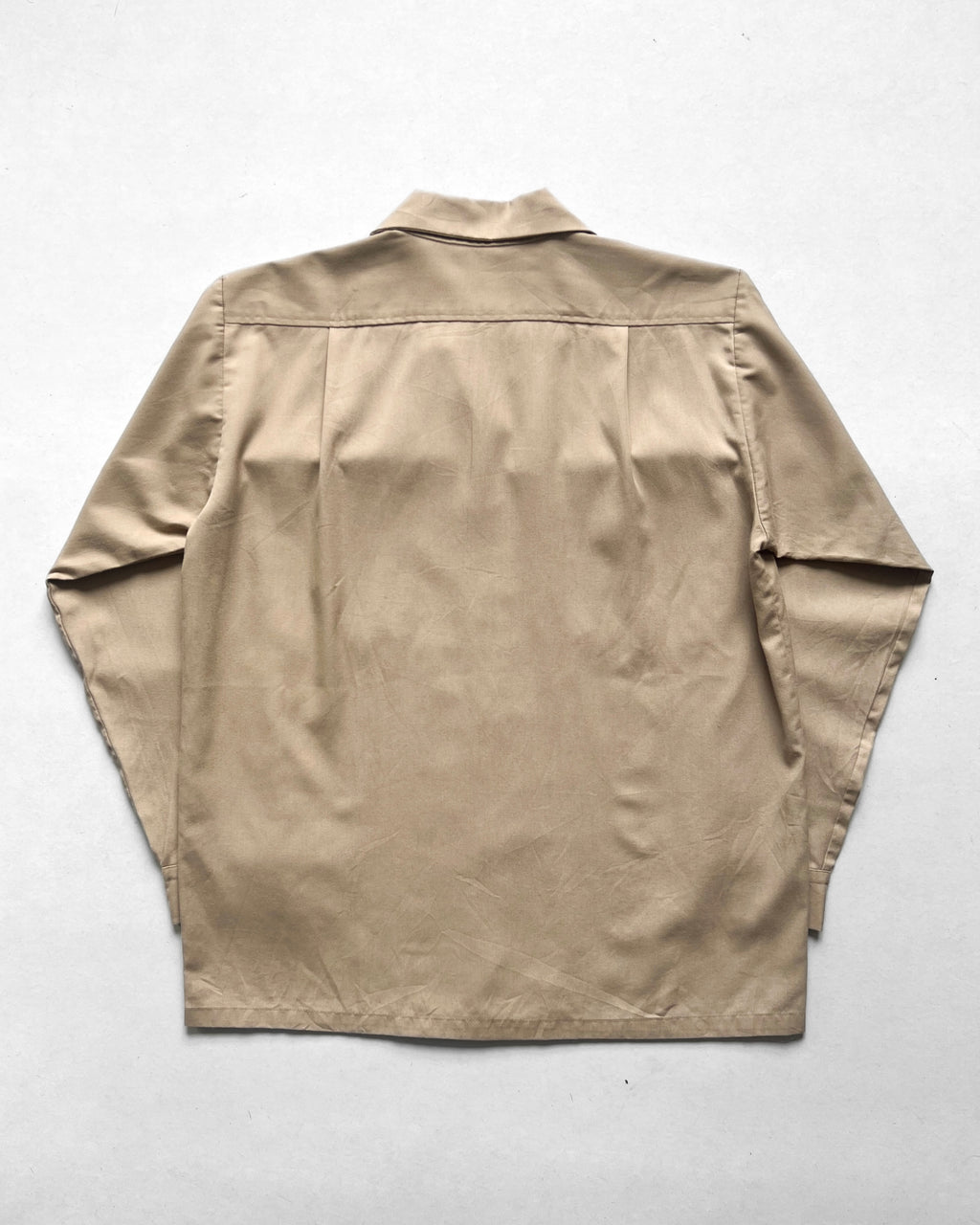 1970S JAPANESE FLAP POCKET RAYON SHIRT (M)