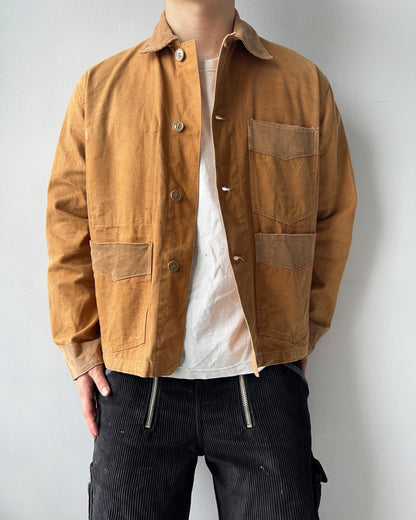 1950S KALLISON'S CANVAS CHORE JACKET (L)