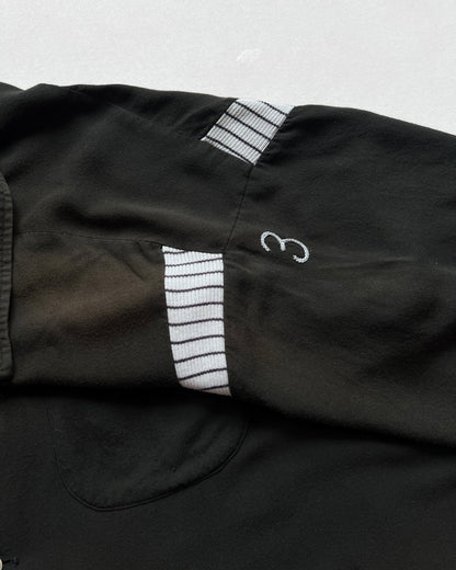 1950S FADED OLYMPIAN 'THE PADDOCK' RAYON BOWLING SHIRT (L)