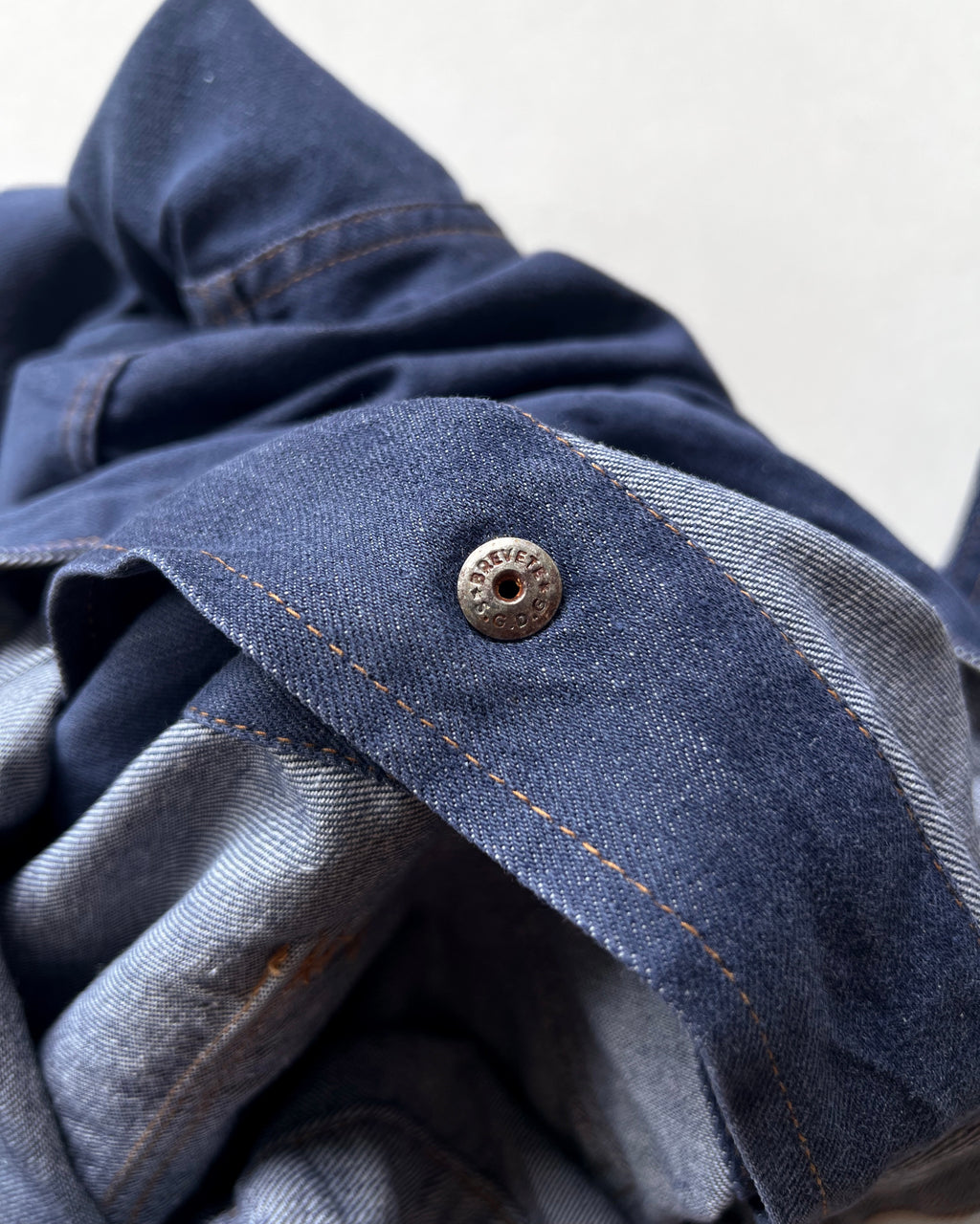 1950S BREVETE SGDG EURO 13 STARS DENIM JACKET (L)