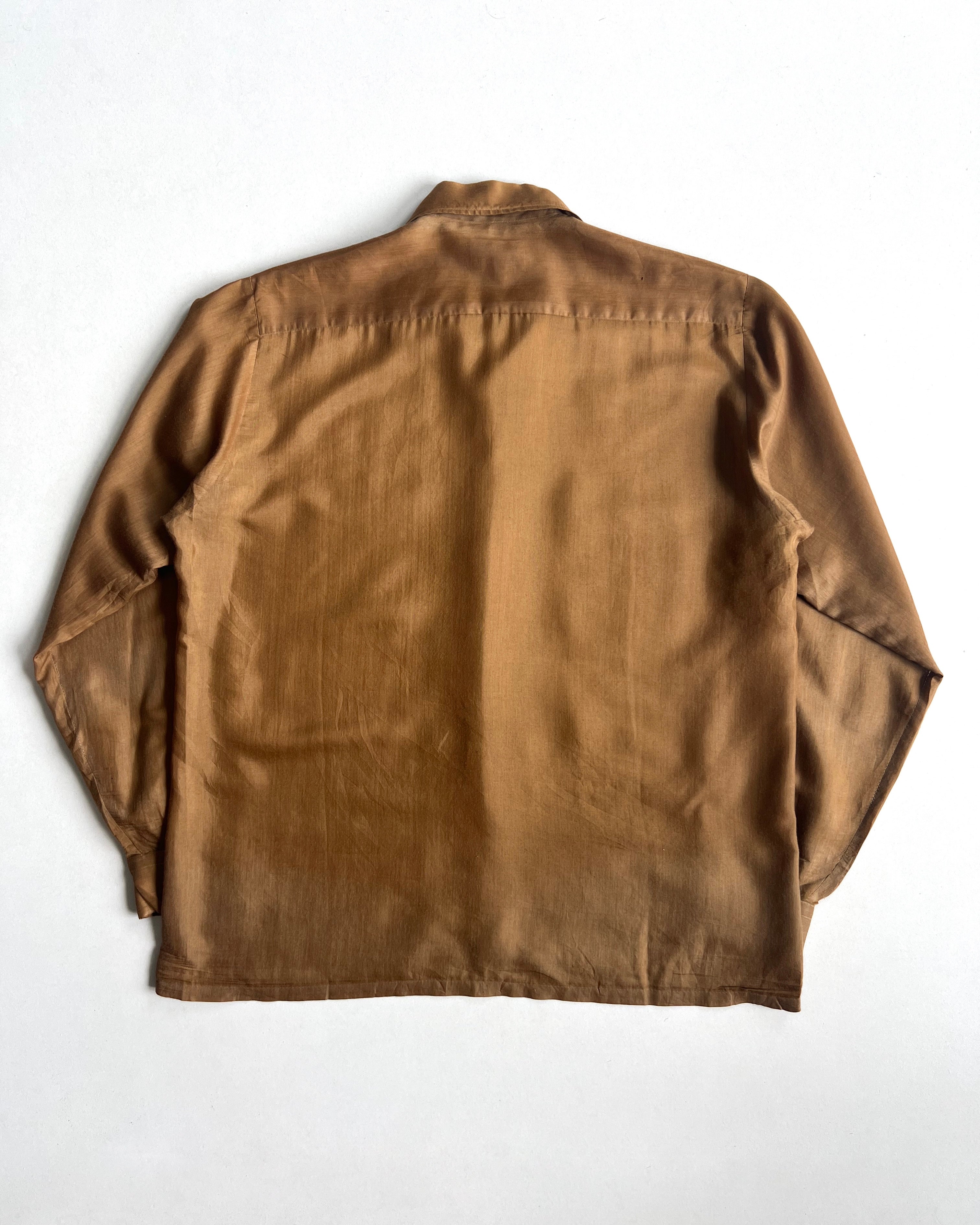 1950S EVER-PRESSED NATIONAL ROCKABILLY SHIRT (M)