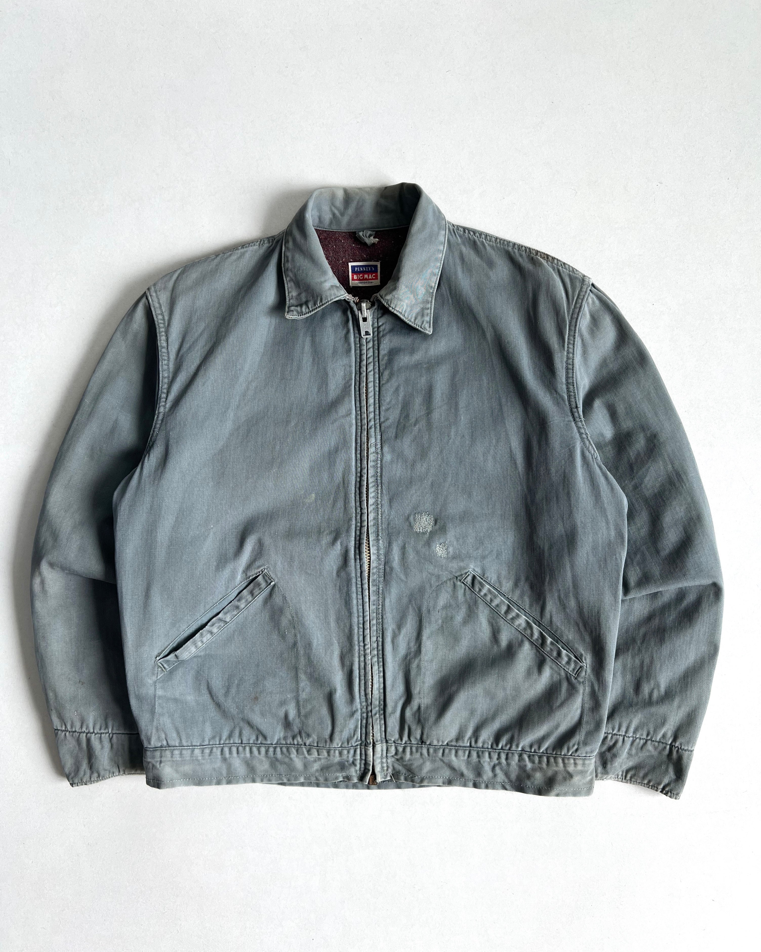 1960S PENNEY'S BIG MAC SANFORIZED WORK JACKET (L)