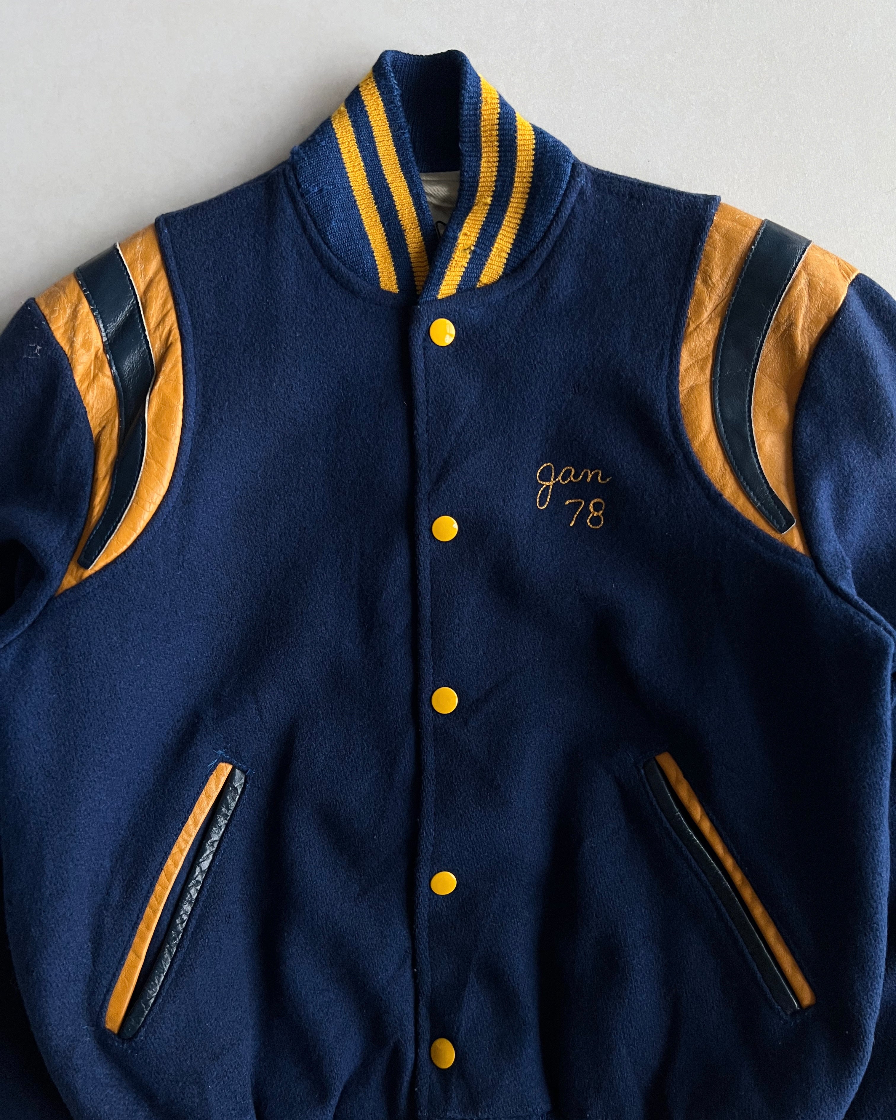 1978 'WALNUT HILLS' WOOL VARSITY JACKET (M)