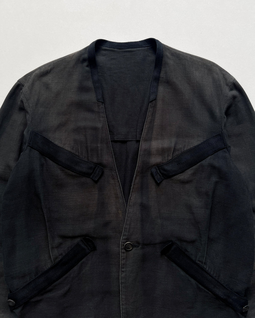 1980S SUN FADED ISSEY MIYAKE MULTIPOCKET BLAZER (L)