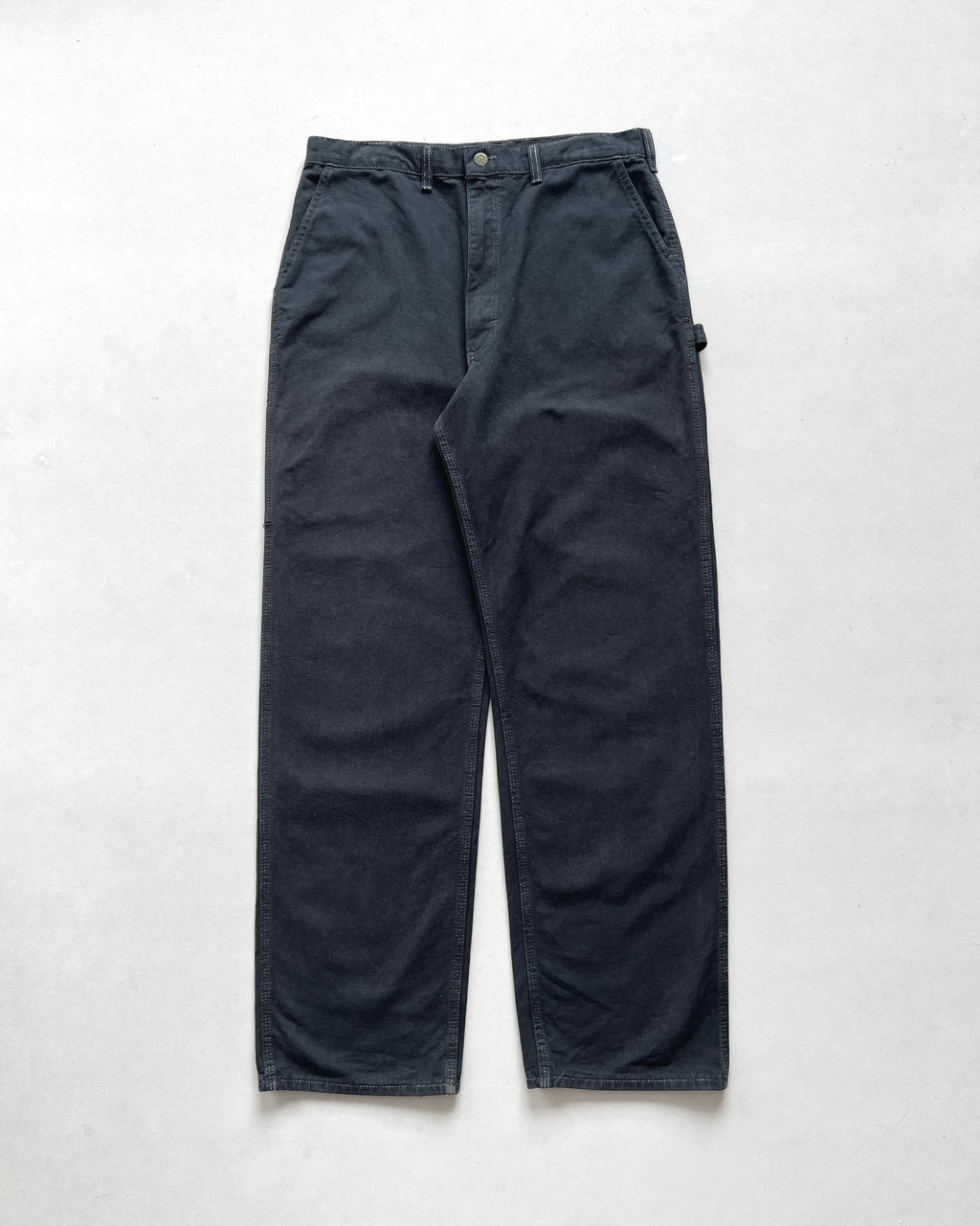 1970S BLACK OSHKOSH B'GOSH CARPENTER PANTS (34)