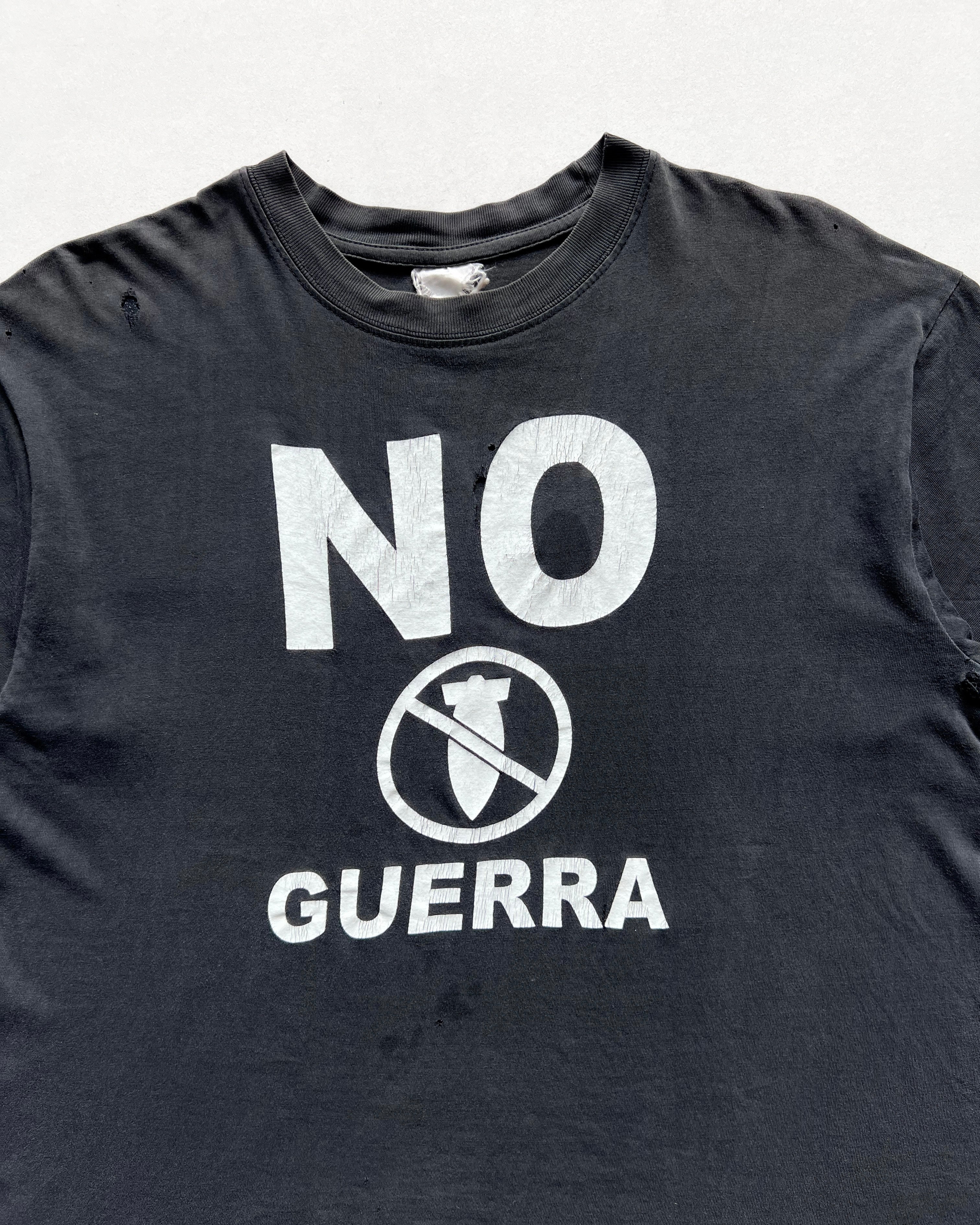 1990S FADED 'NO GUERRA' TEE (L)