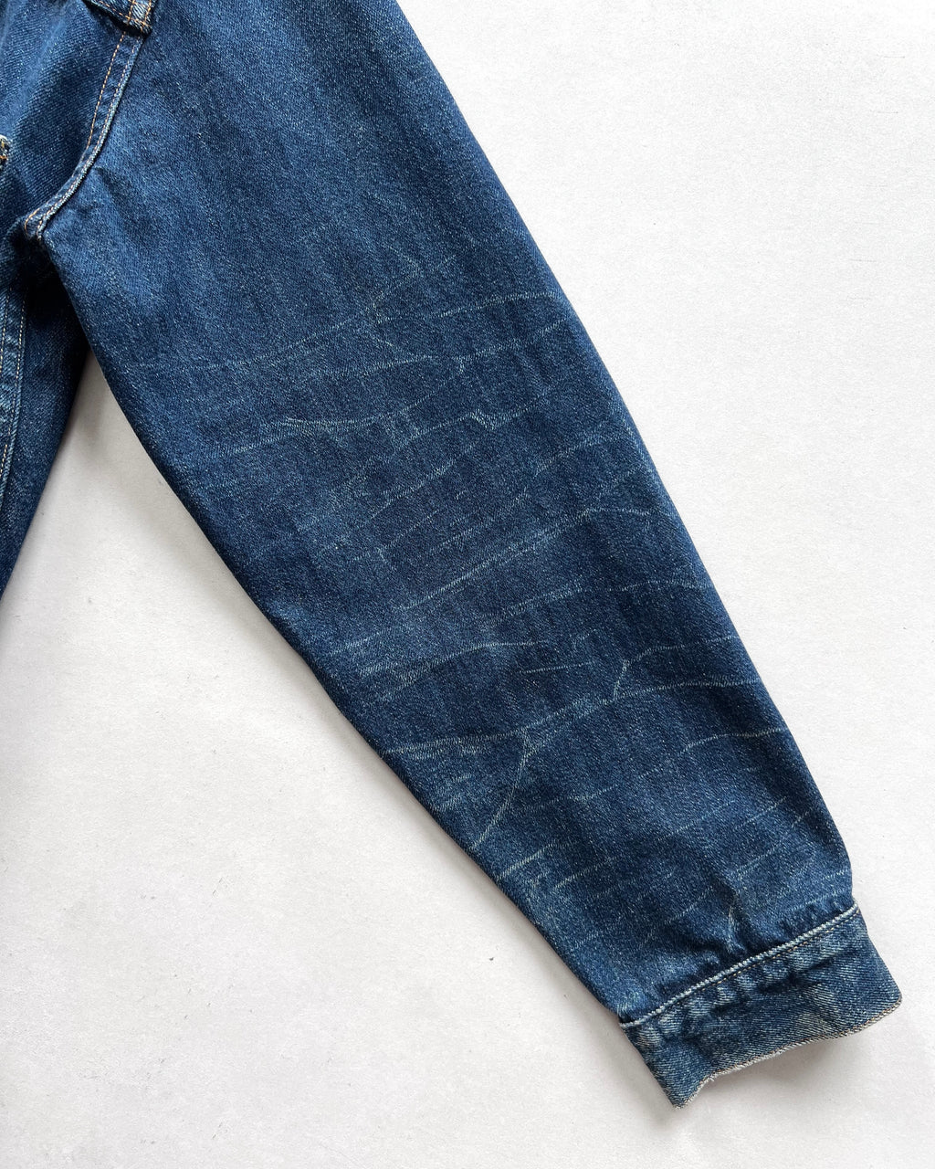 1990S LVC 507 BIG E TYPE II SELVEDGE DENIM JACKET (48)
