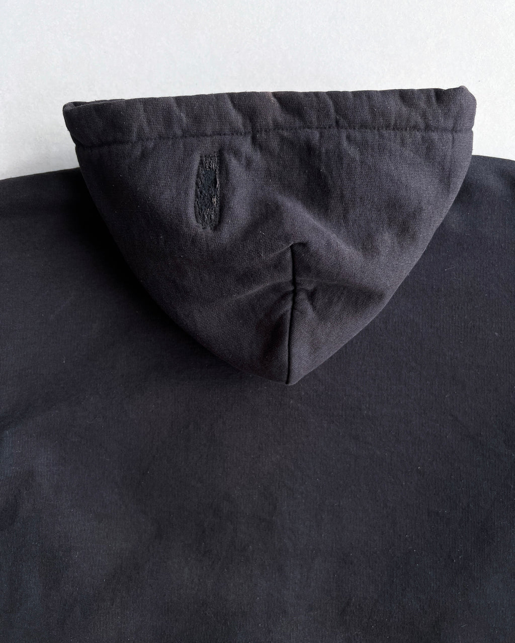 1990S FADED BLACK CARHARTT HEAVYWEIGHT ZIP-UP HOODIE (L/XL)