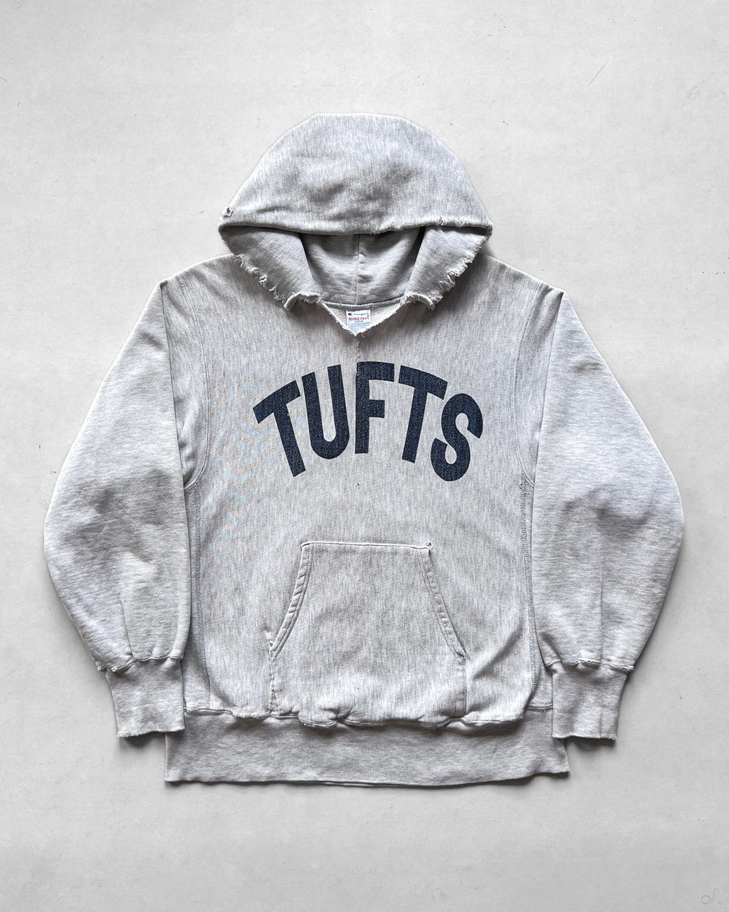 1990S CHAMPION 'TUFT' REVERSE WEAEVE HOODIE (L)