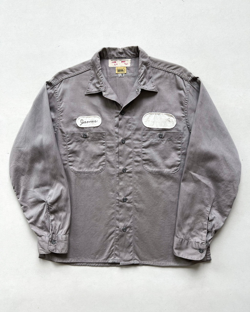 1960S EDWARD HYMAN CO WORK SHIRT (LM)