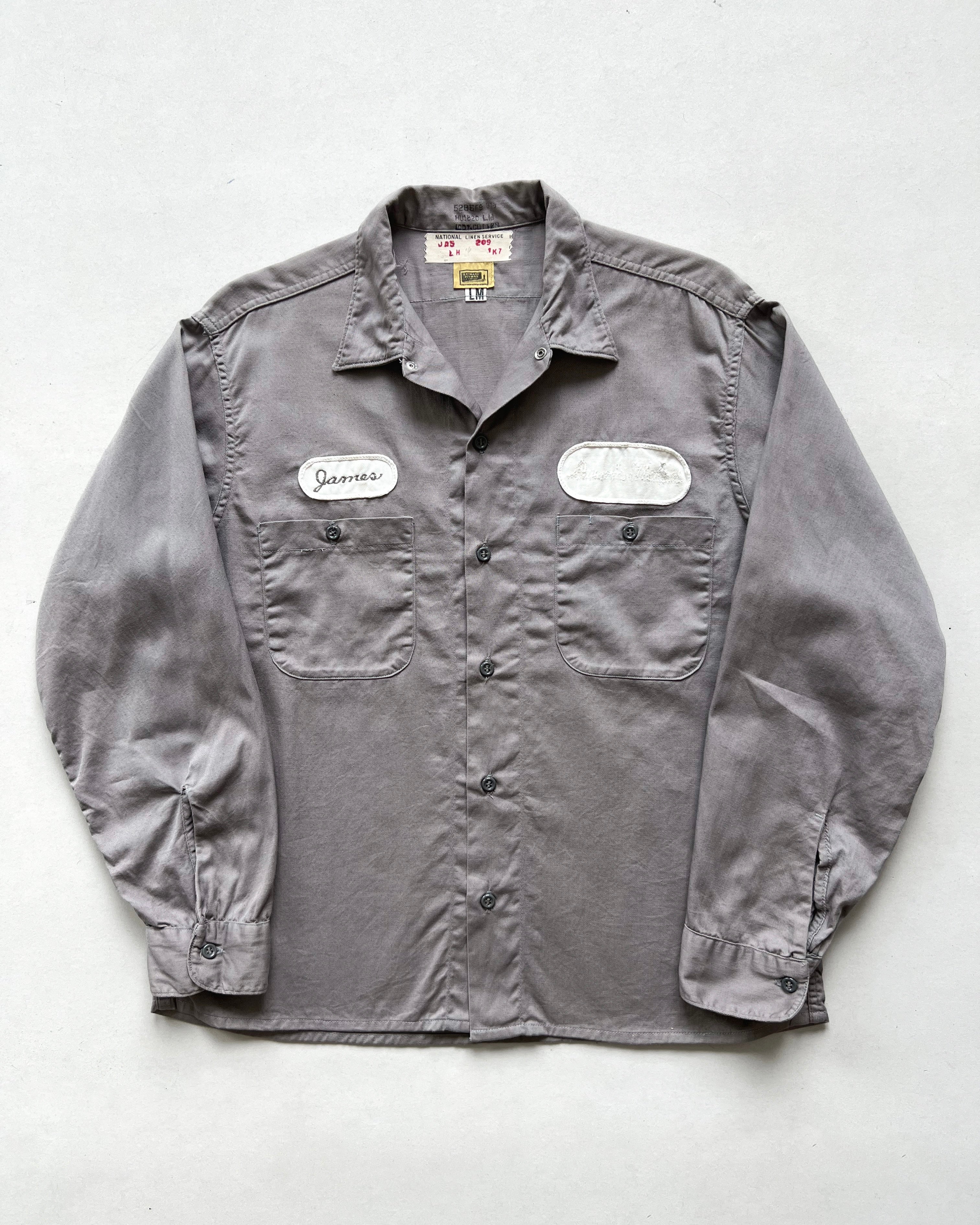 1960S EDWARD HYMAN CO WORK SHIRT (LM)