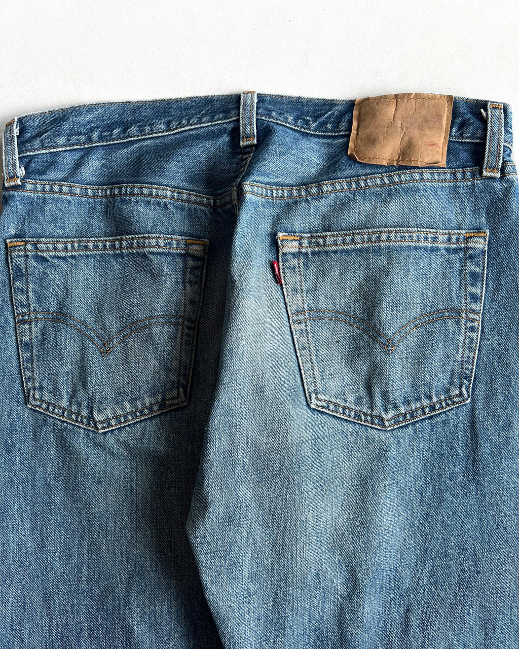 1990S FADED LEVI'S 501 JEANS (34)