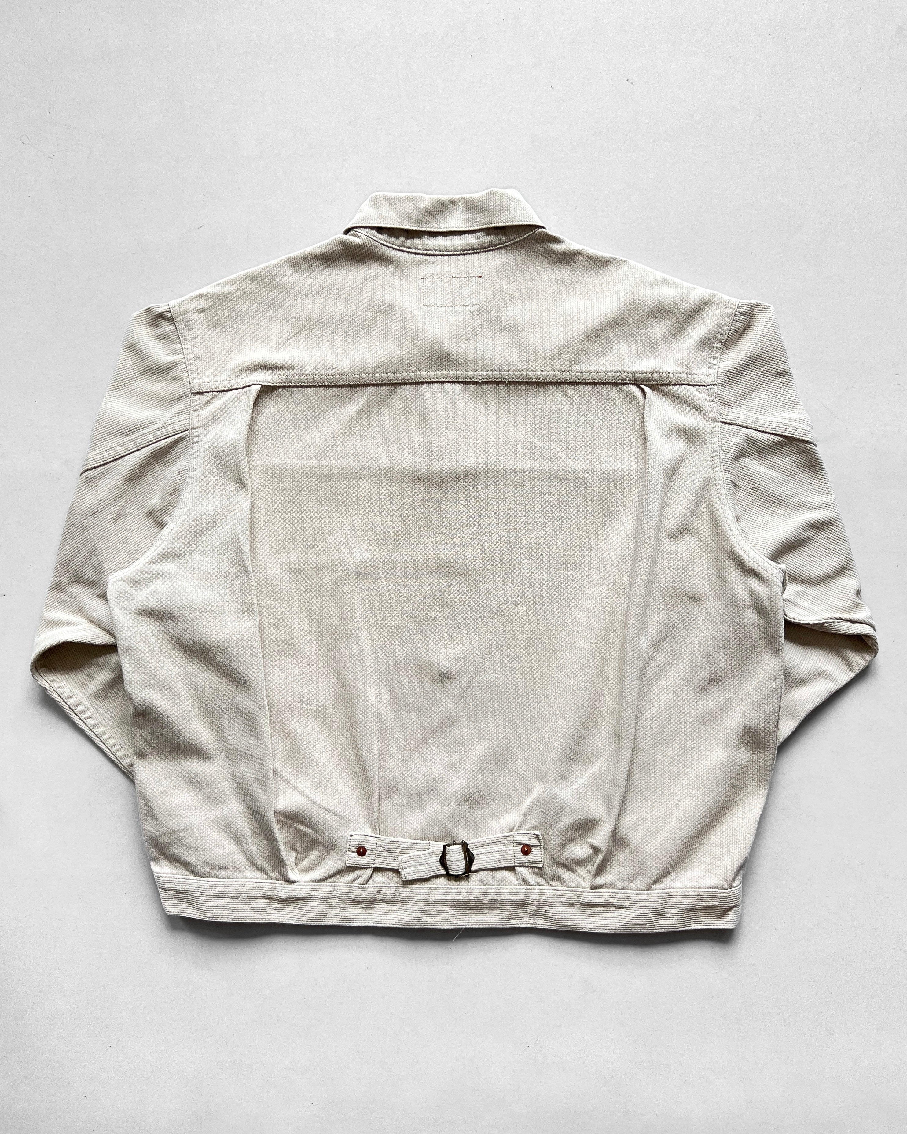 1980S LEVI'S BIG E TYPE I PIQUE JACKET (L)